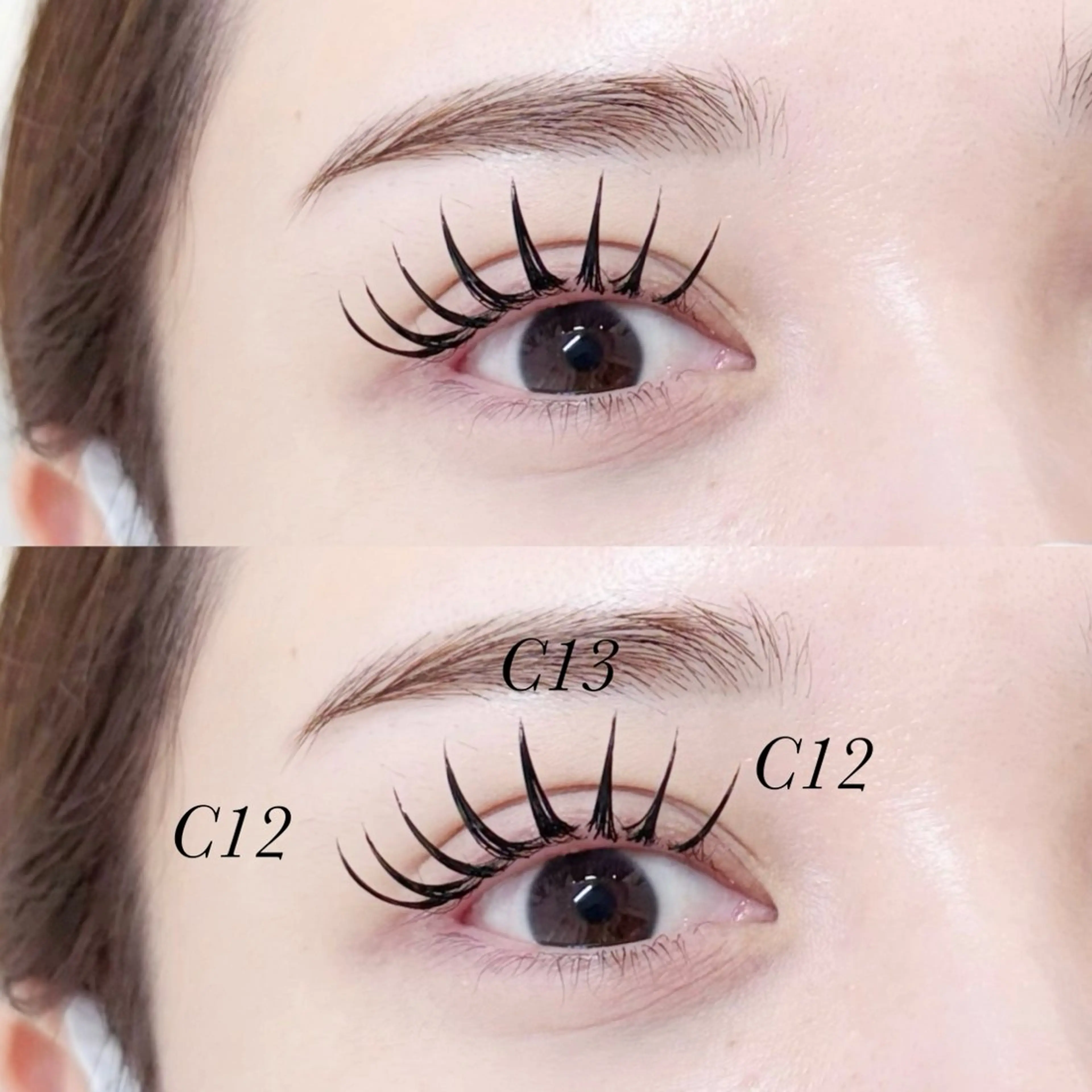 マツエク・マツパ Emua akariのマツエク・マツパデザイン