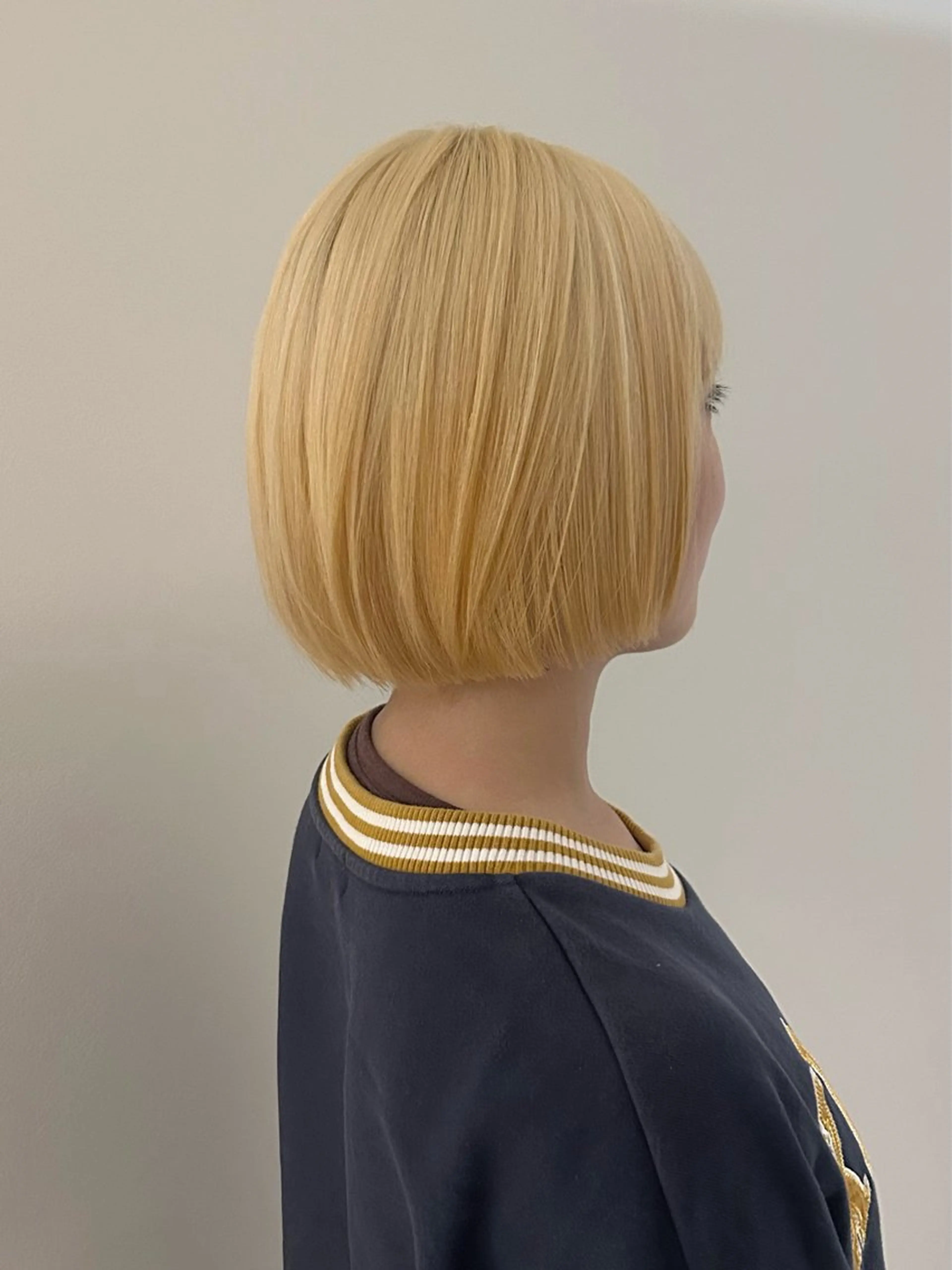 ショート ボブ カット ヘアカラー トリートメント 柔らかい縮毛矯正/ ボブ/北林のヘアスタイル