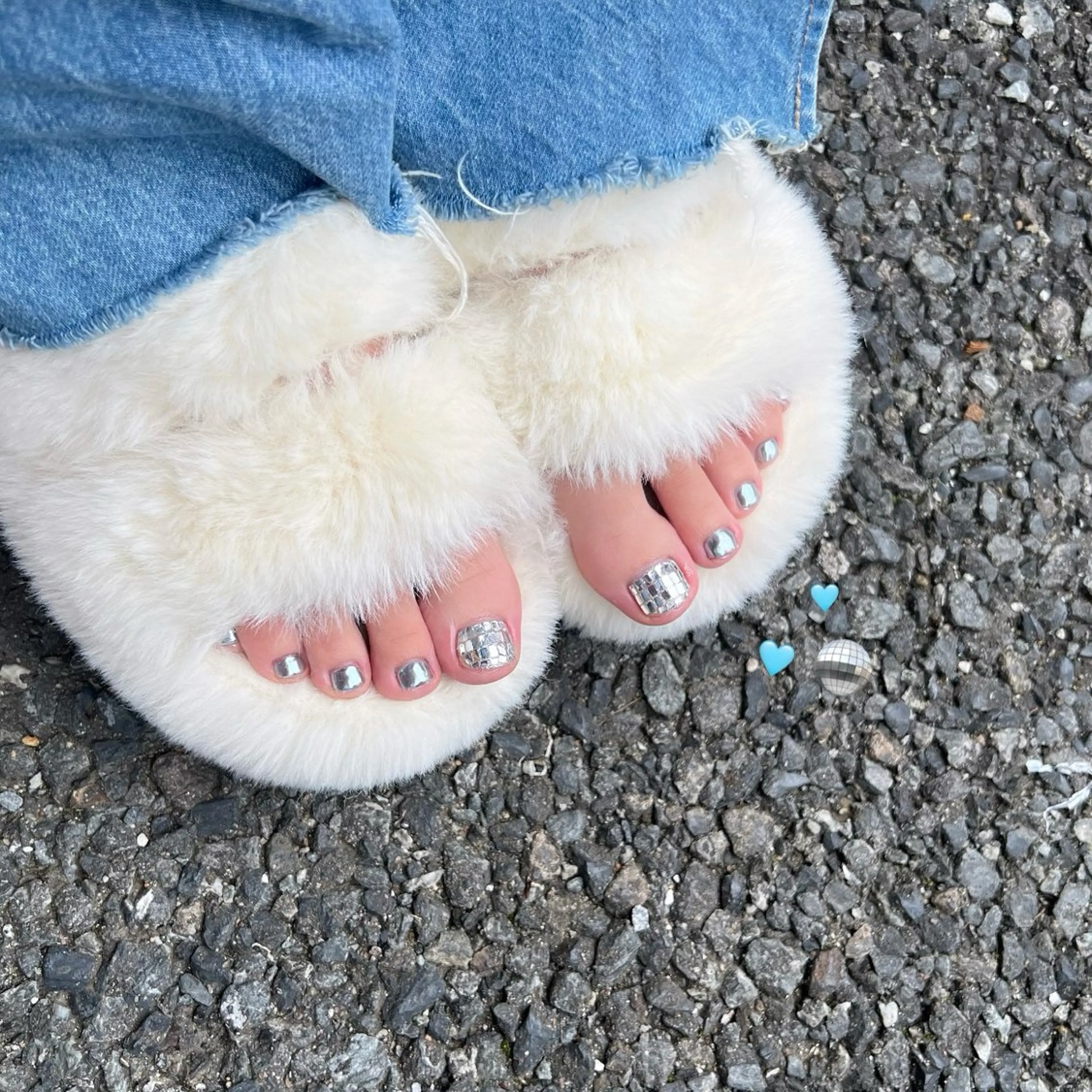 ネイル フットネイル nail salon FLUFFYのネイルデザイン