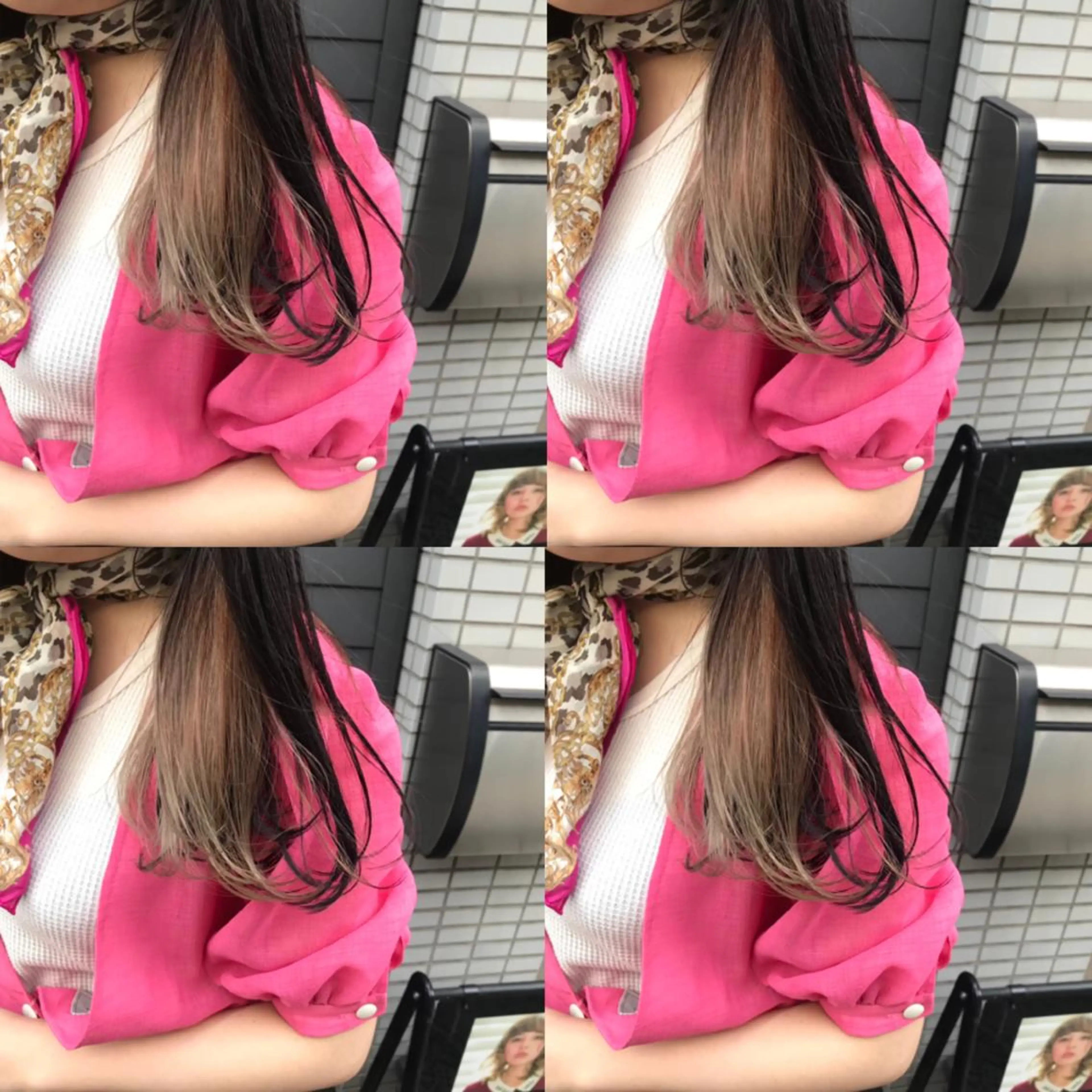 セミロング カラー ヘアアレンジ カット トリートメント 🦋韓国ヘア 坂本 菜摘🦋のヘアスタイル