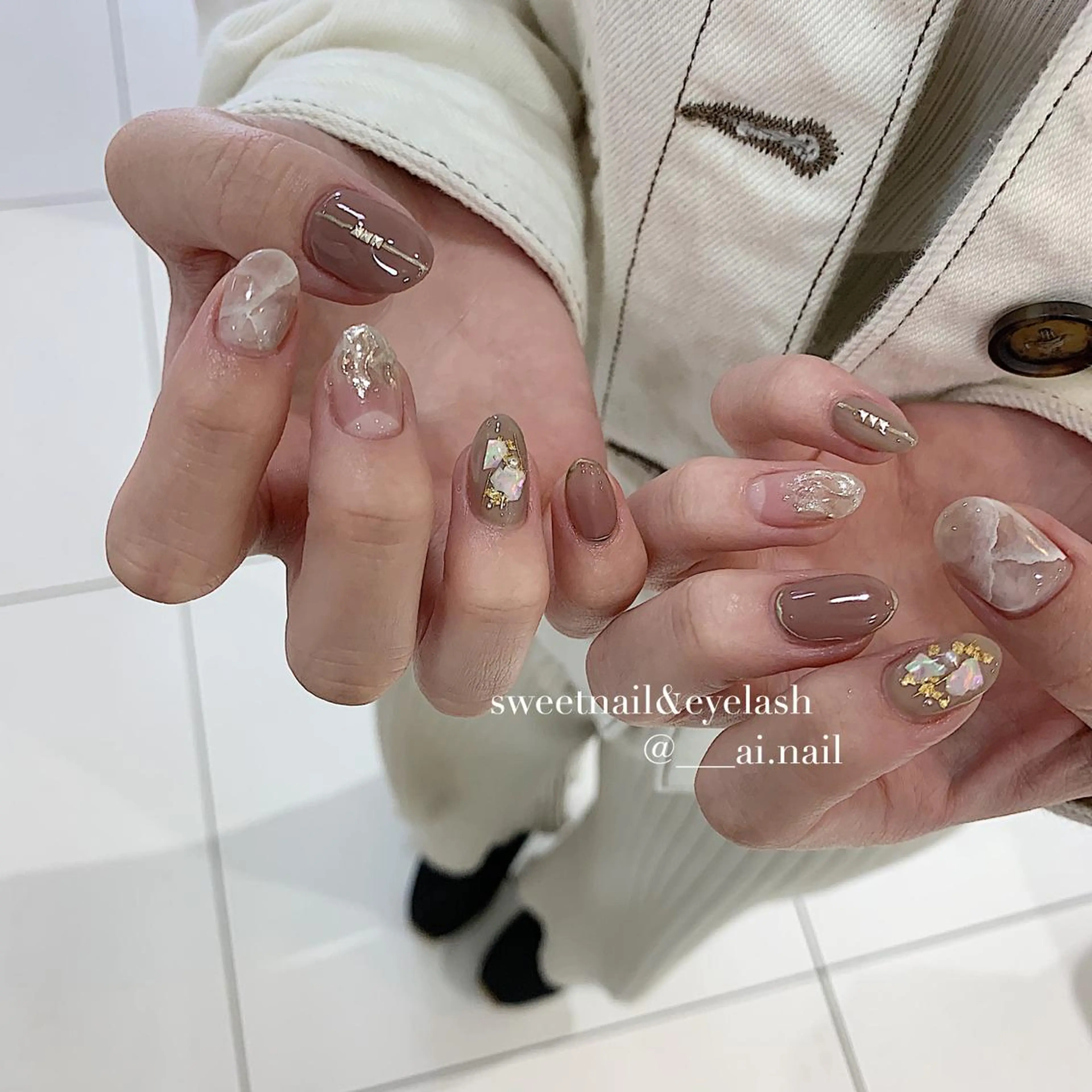 ネイル 🍃伏見 / soL nail / aiのネイルデザイン