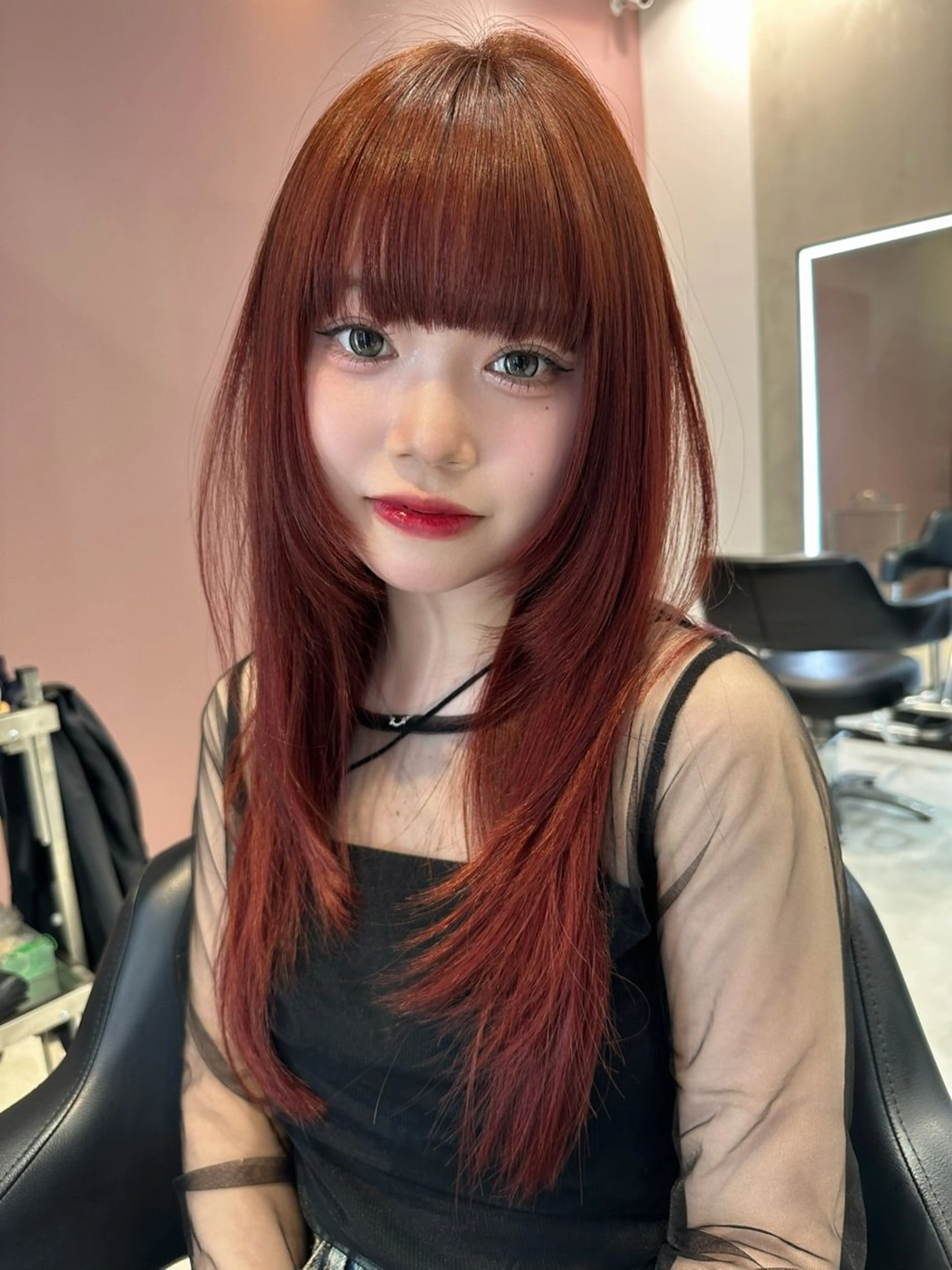 韓国風🇰🇷レイヤーカット&選べるトリートメントの写真