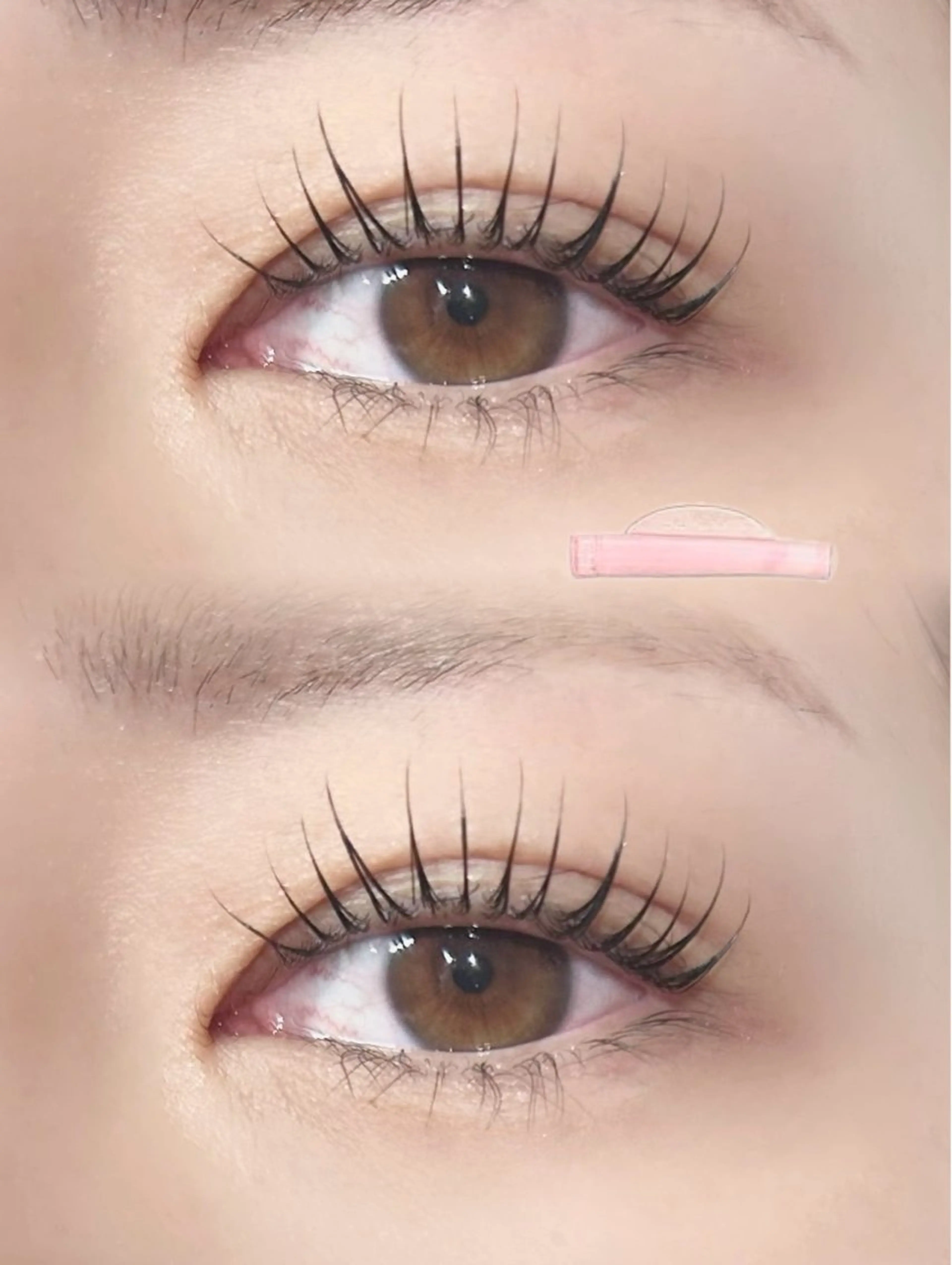 マツエク・マツパ 一重×まつ毛パーマ マツパ sol cocoroのマツエク・マツパデザイン