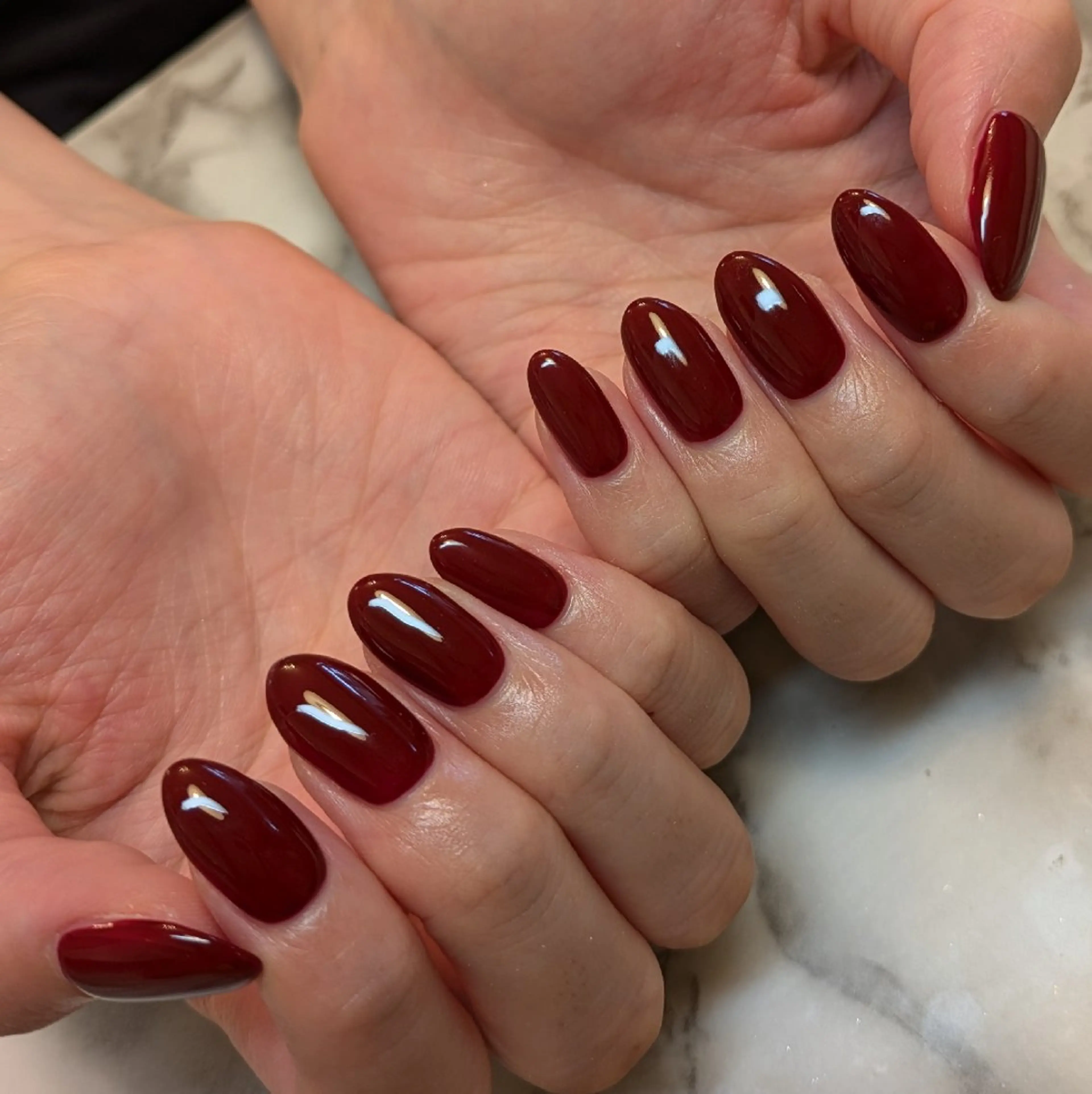 ネイル ワンカラーネイル ジェヌインネイル 河内のネイルデザイン