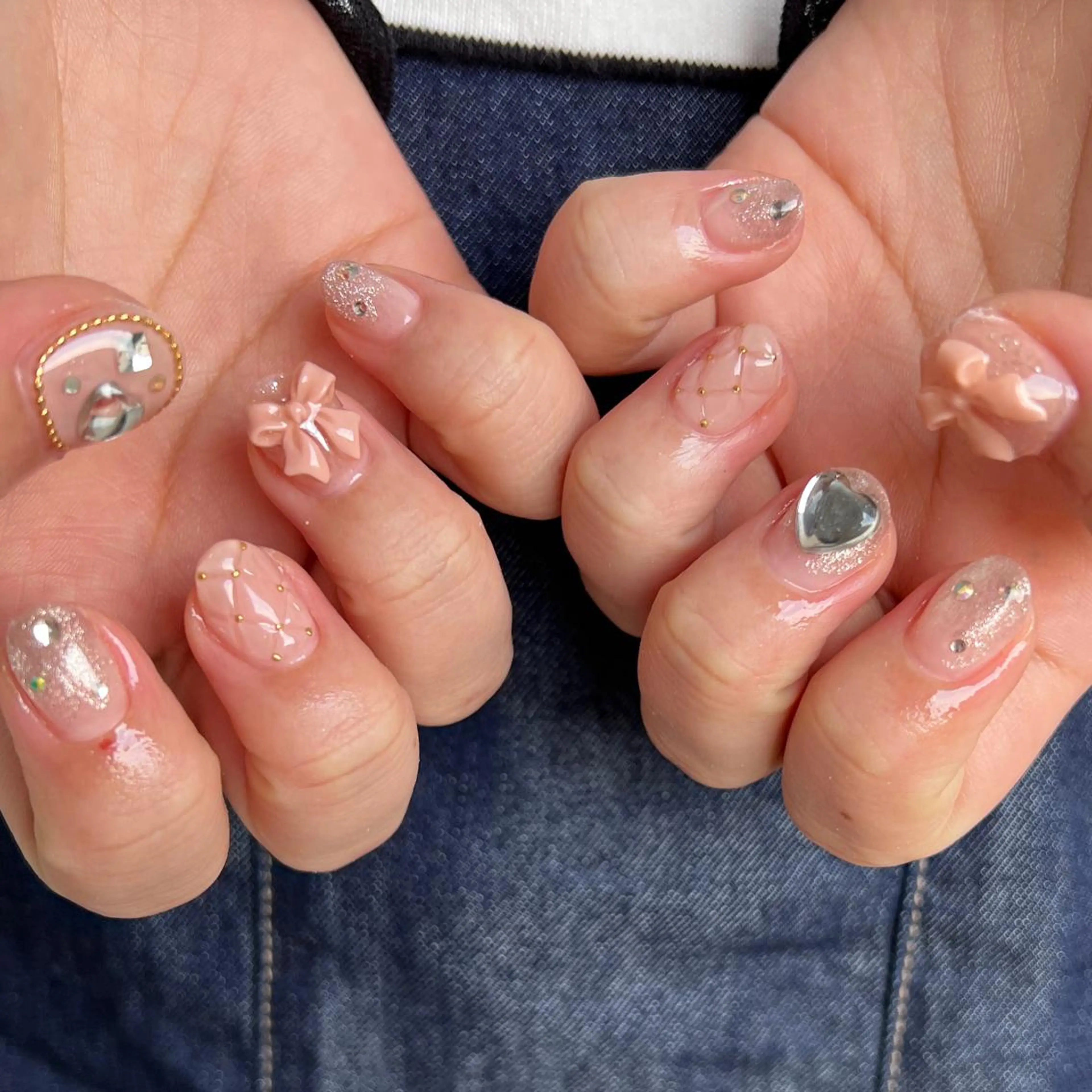 ネイル 黒葛原 めぐみのネイルデザイン