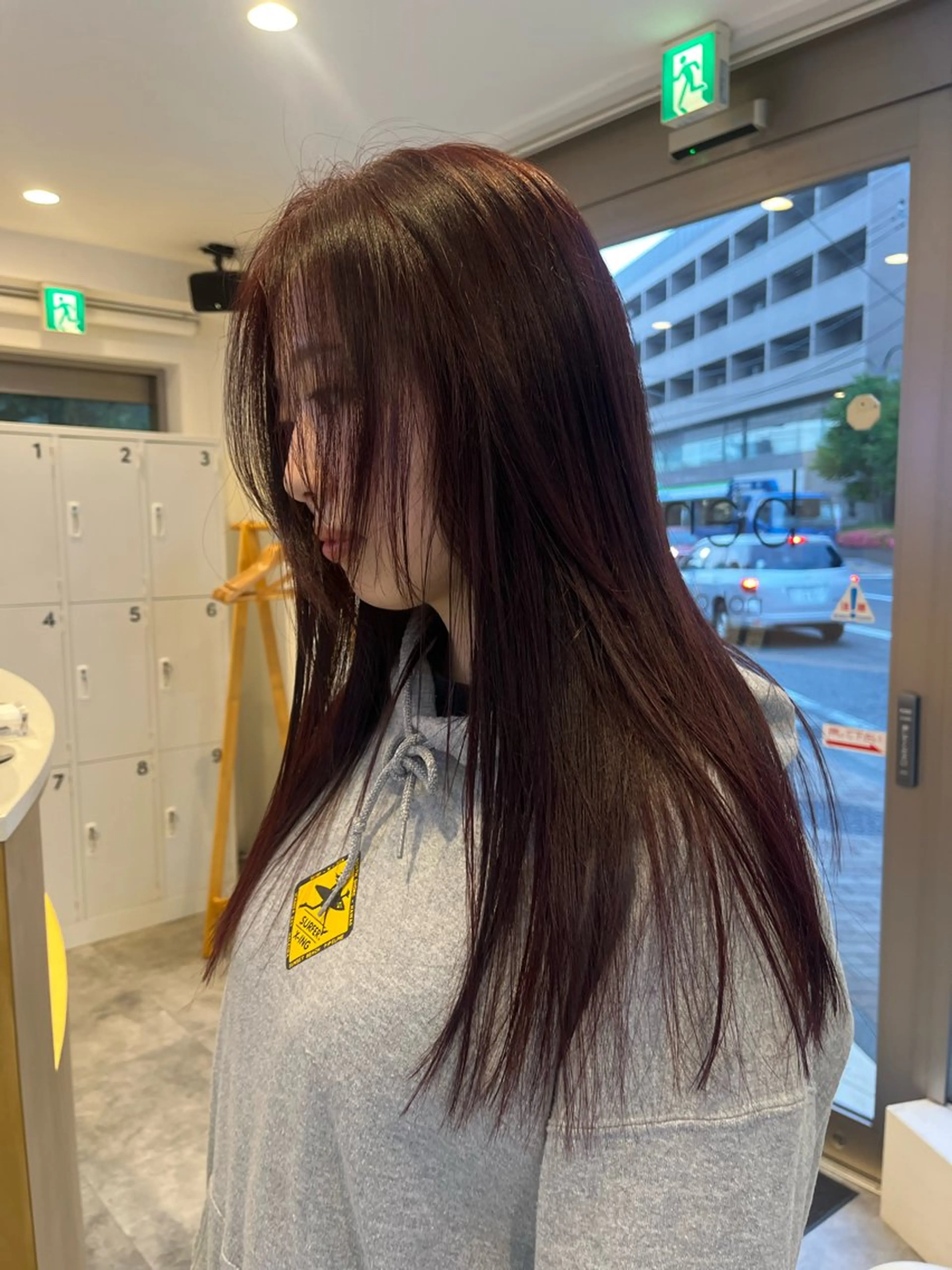 ロング カラー benji 登戸所属・竹内 菜々子のヘアスタイル