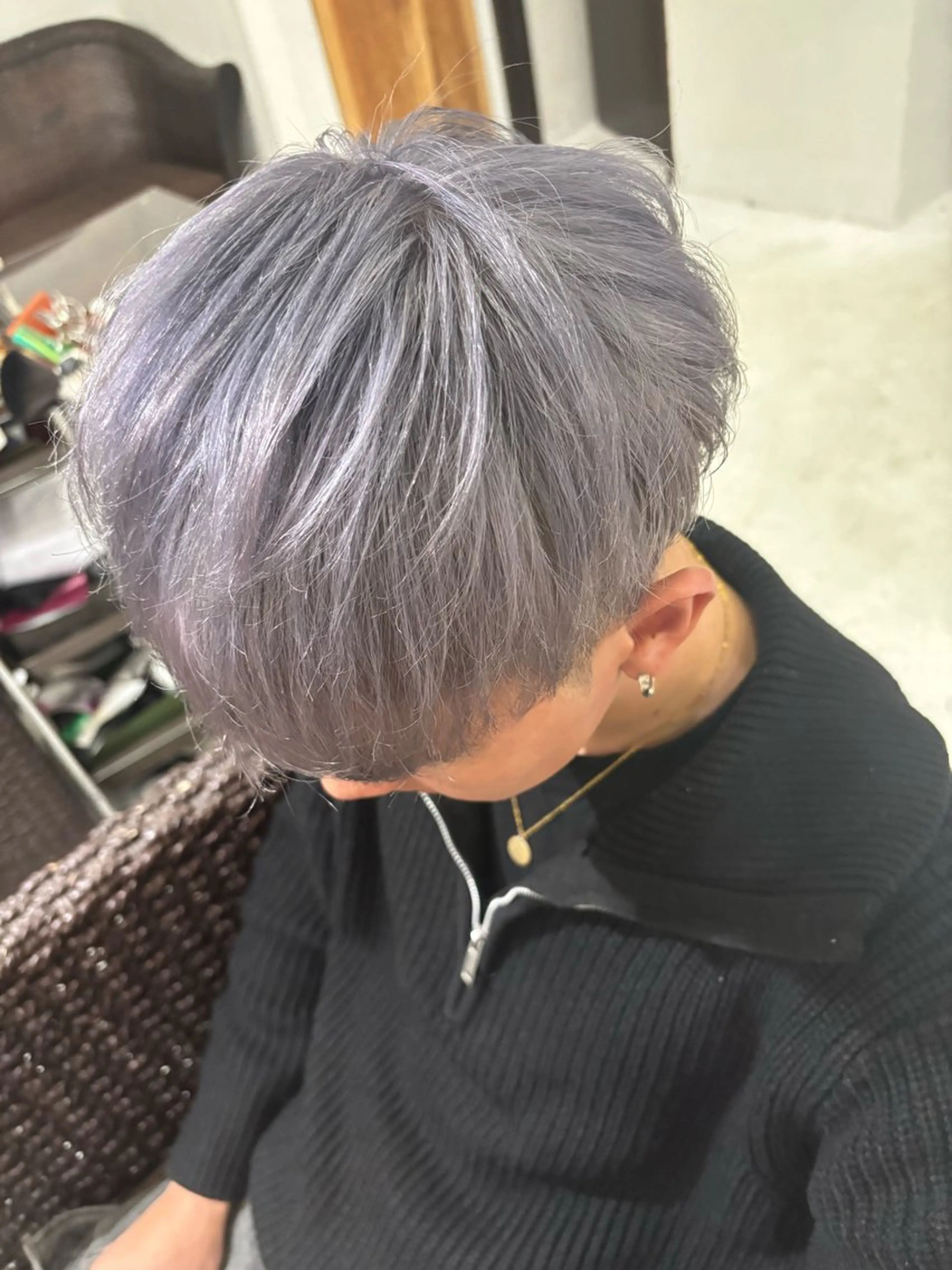 メンズ メンズブリーチ sato harunaのヘアスタイル