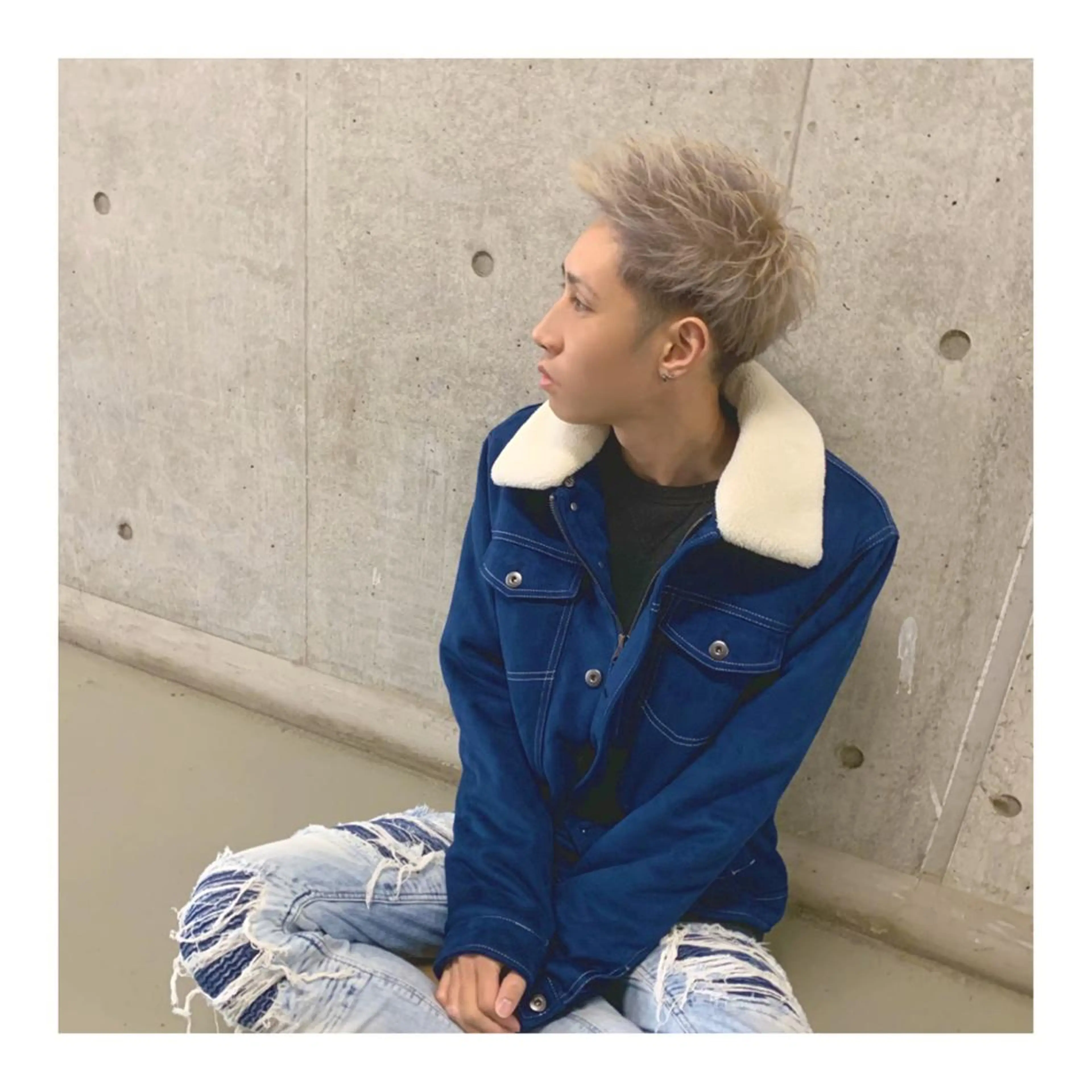 ショート カラー メンズ ange☞ soutaのヘアスタイル