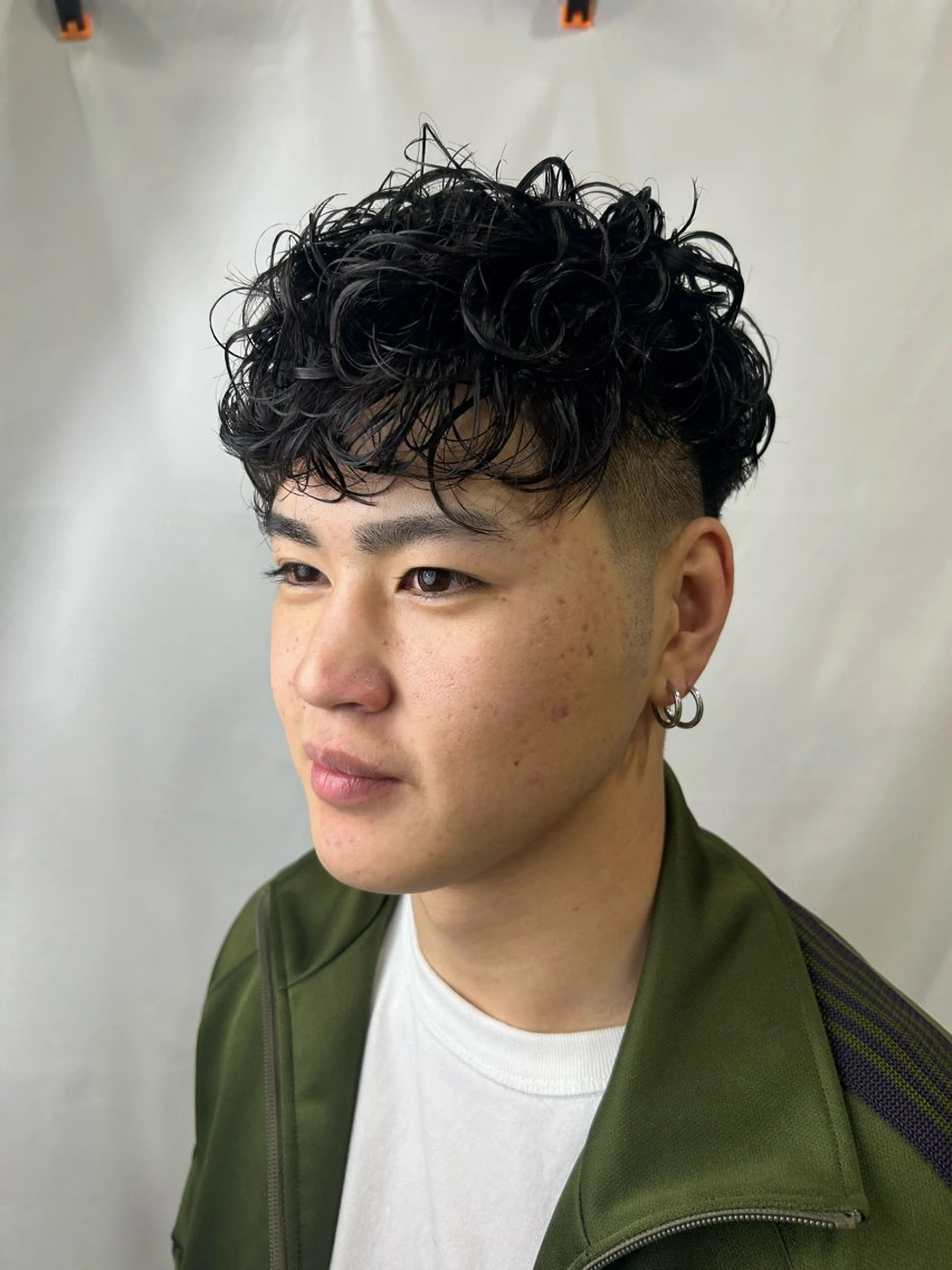 メンズ スペインカール 松尾 乾伸のヘアスタイル