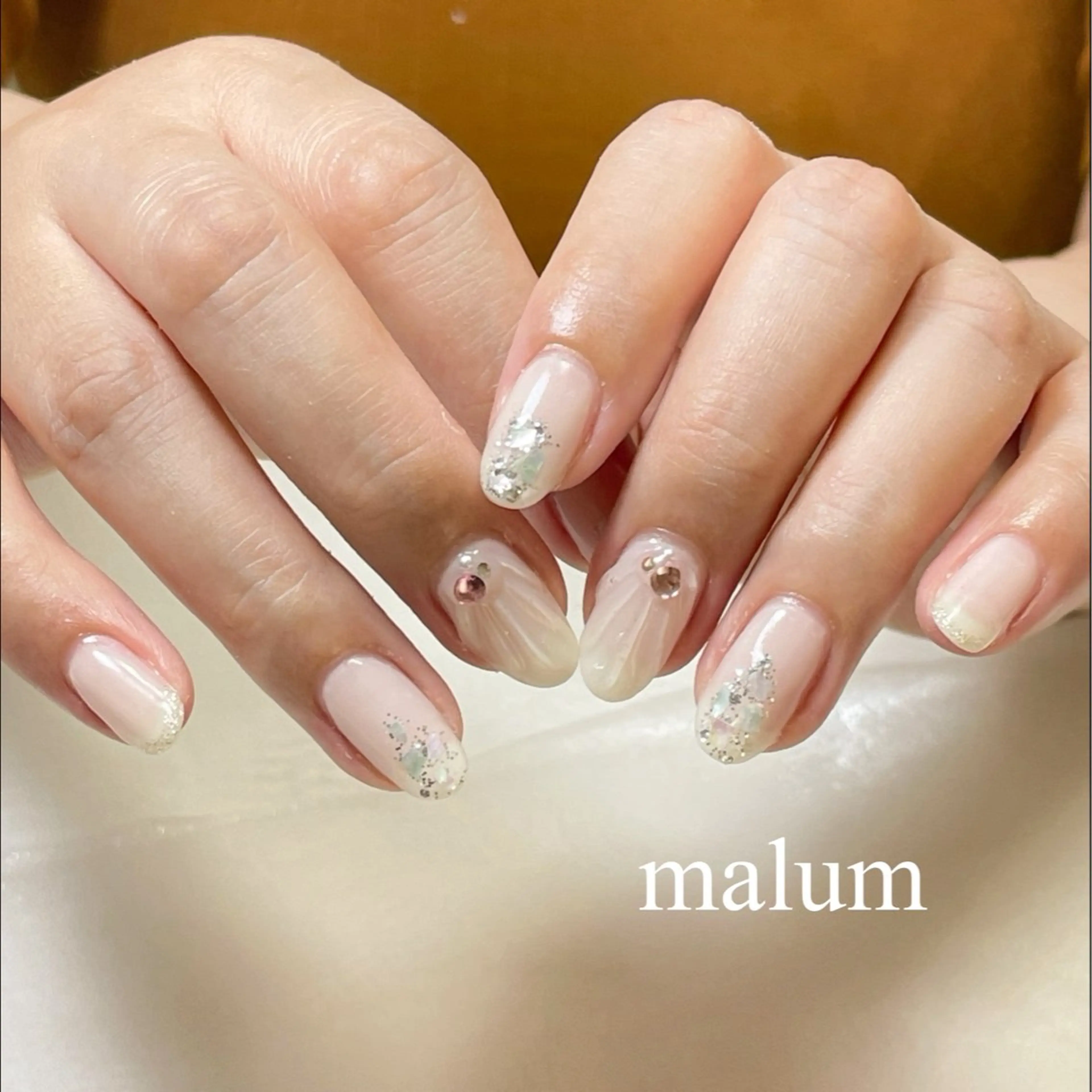 ネイル ハンドネイル malum nailのネイルデザイン