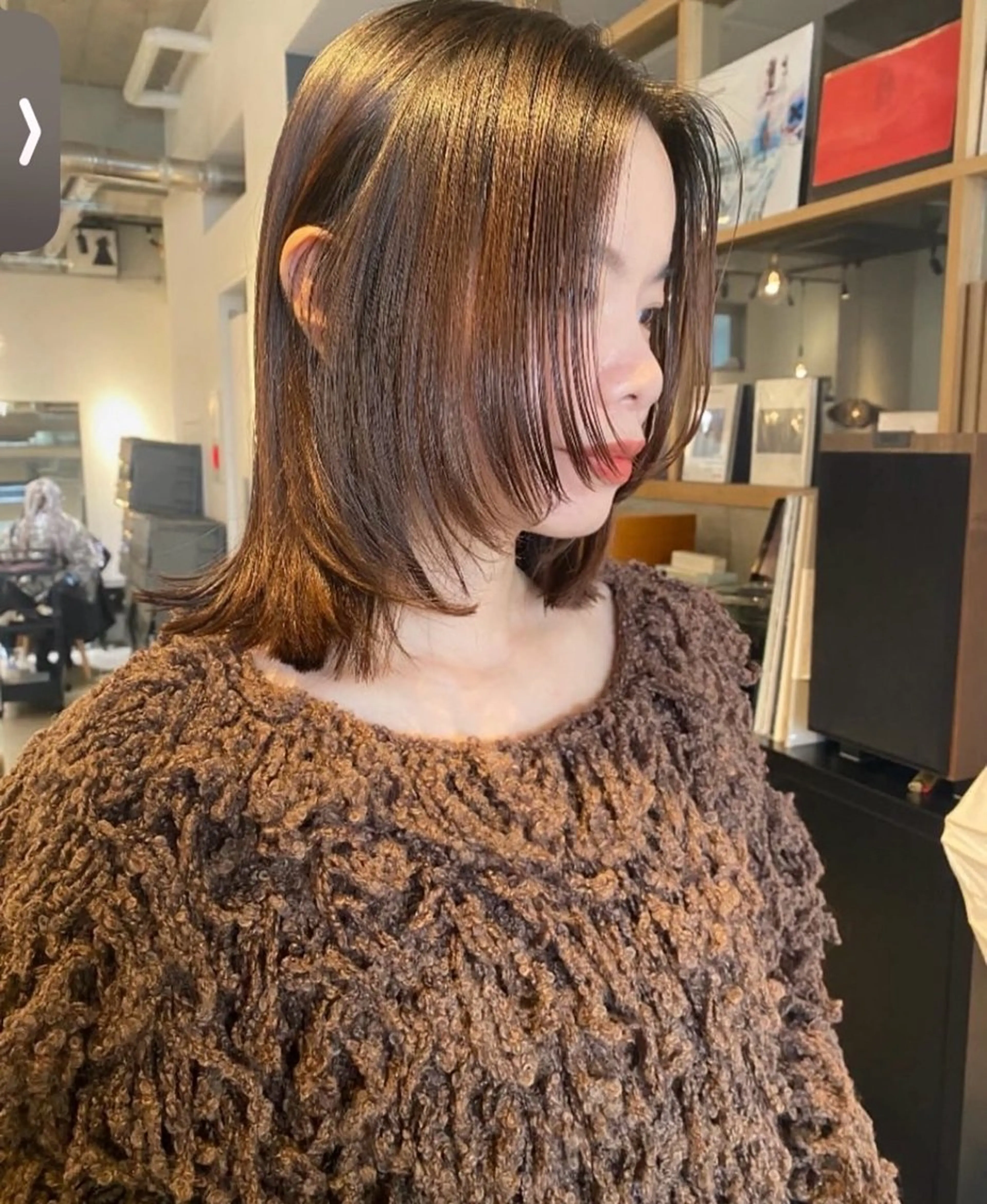 カラー 池田 蓮のヘアスタイル