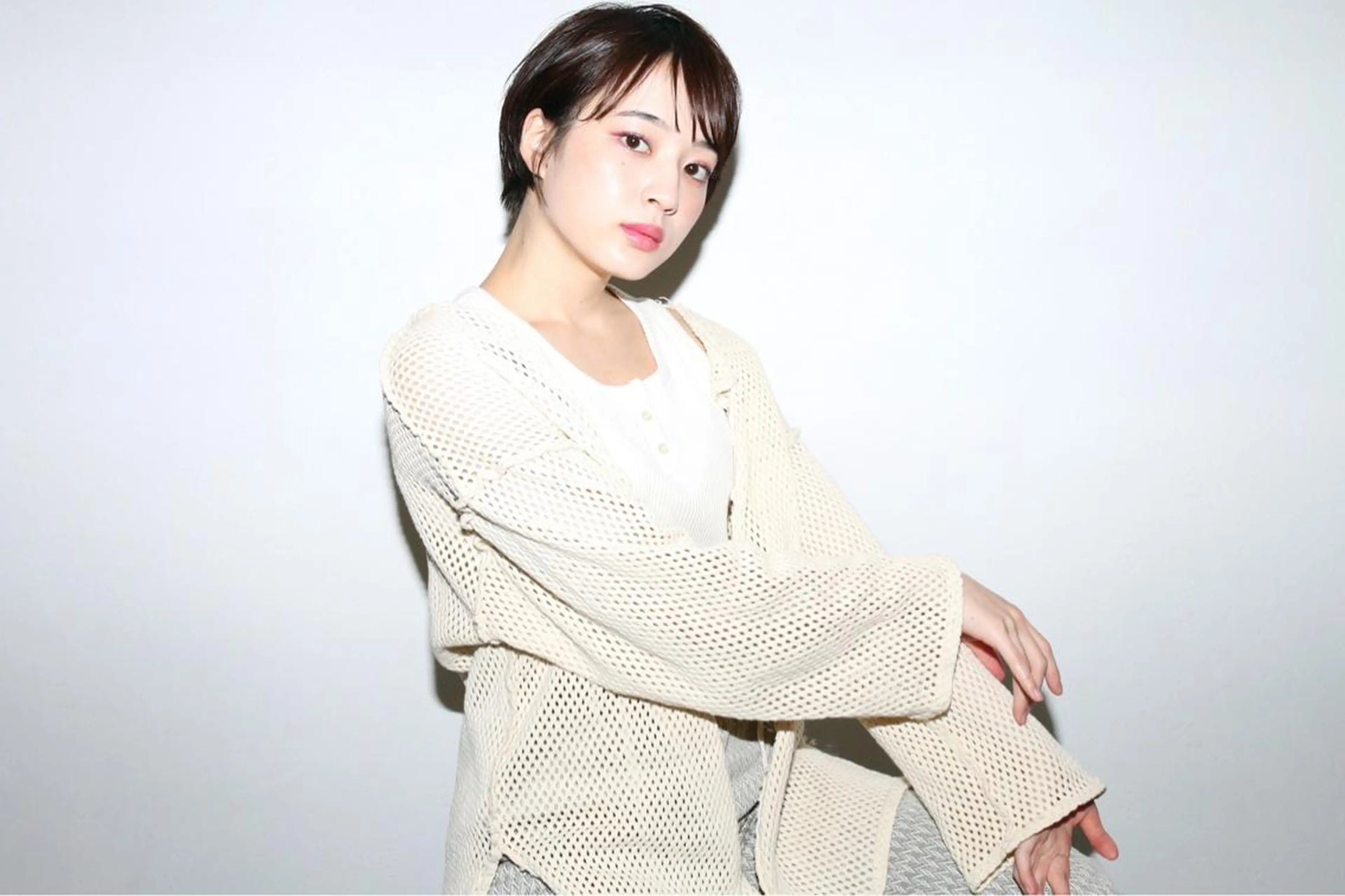 ショート 井上 舞のヘアスタイル