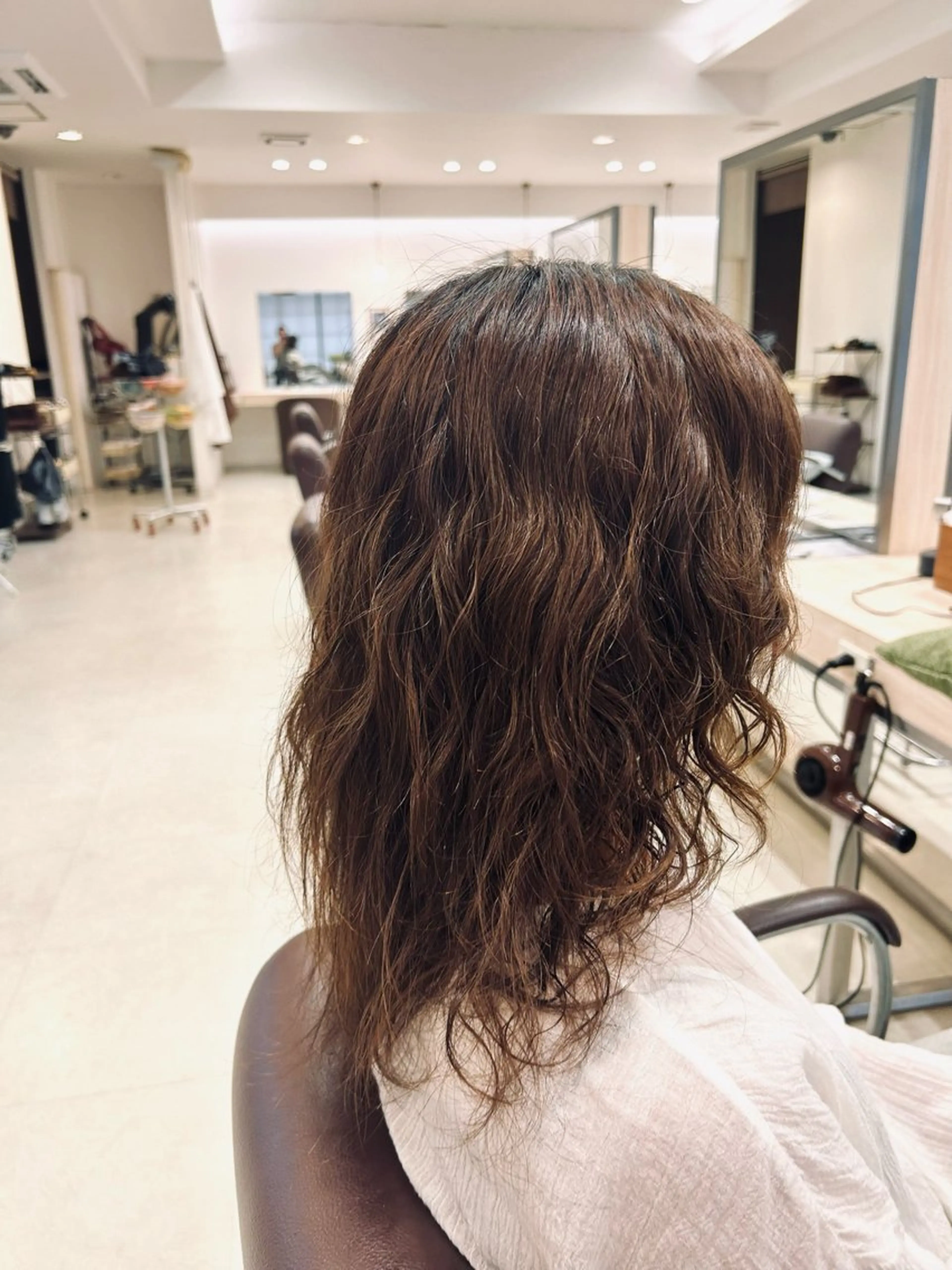 ミディアム パーマ パーマ GRANDE BiS所属・滝川 コウタのヘアスタイル