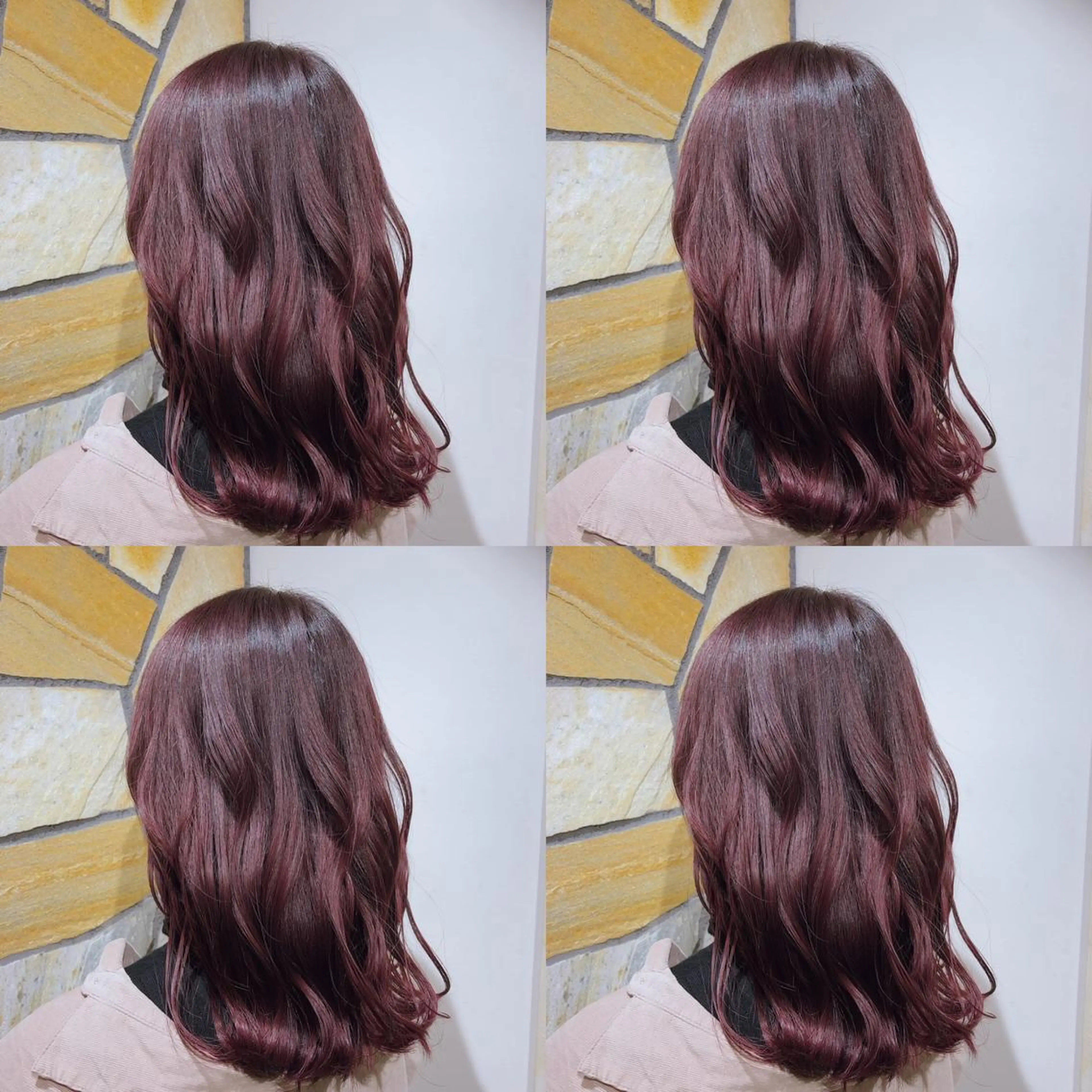 ミディアム カラー カット ヘアカラー トリートメント レイヤー×髪質改善 マネージャー安藤光司のヘアスタイル