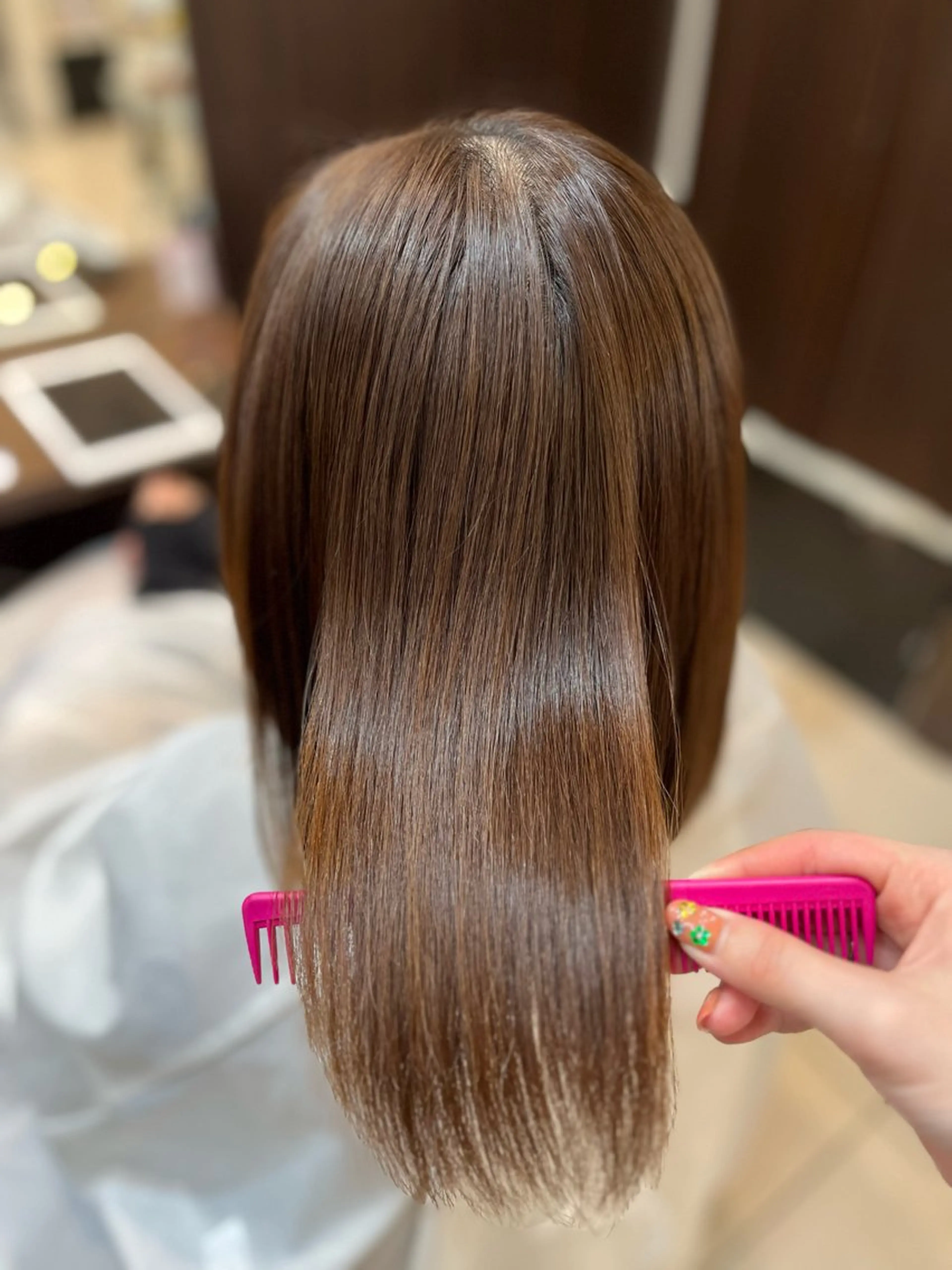 ミディアム パーマ STREAM HAIR所属・🍒 SANA🍒のヘアスタイル