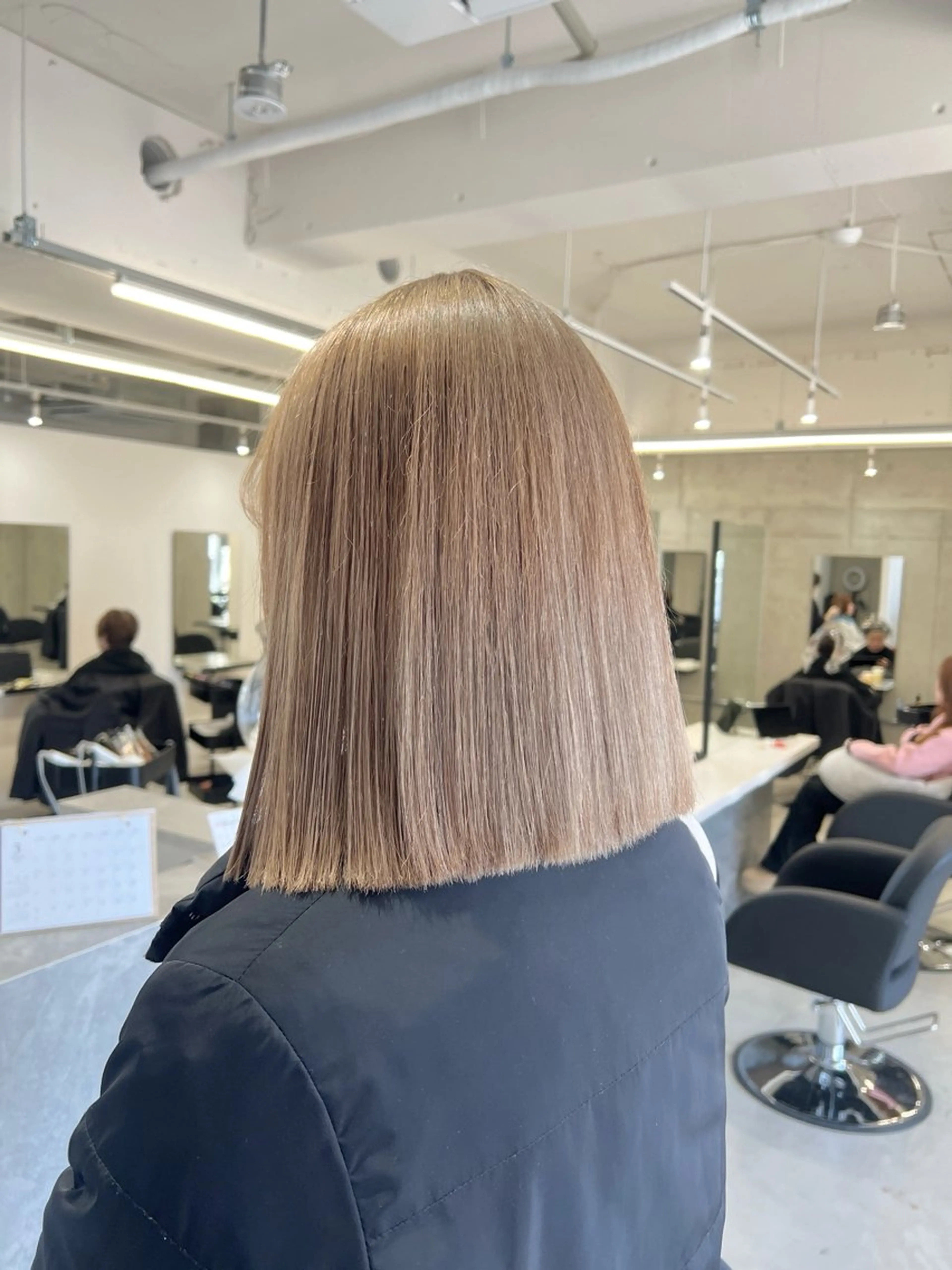 ミディアム カラー nico所属・KANNA🩵 nico 東心斎橋のヘアスタイル