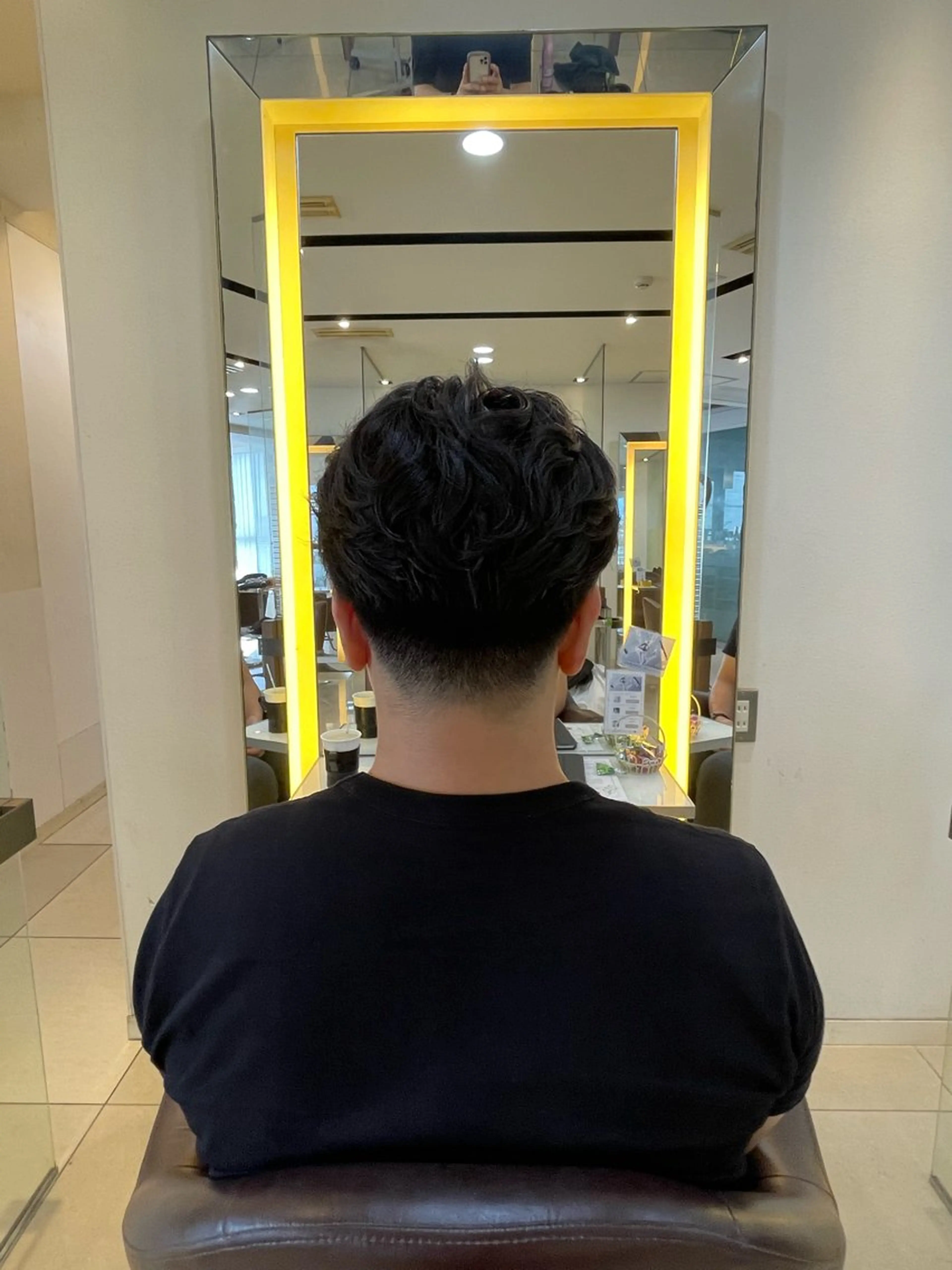 パーマ メンズ 辻野 光希のヘアスタイル