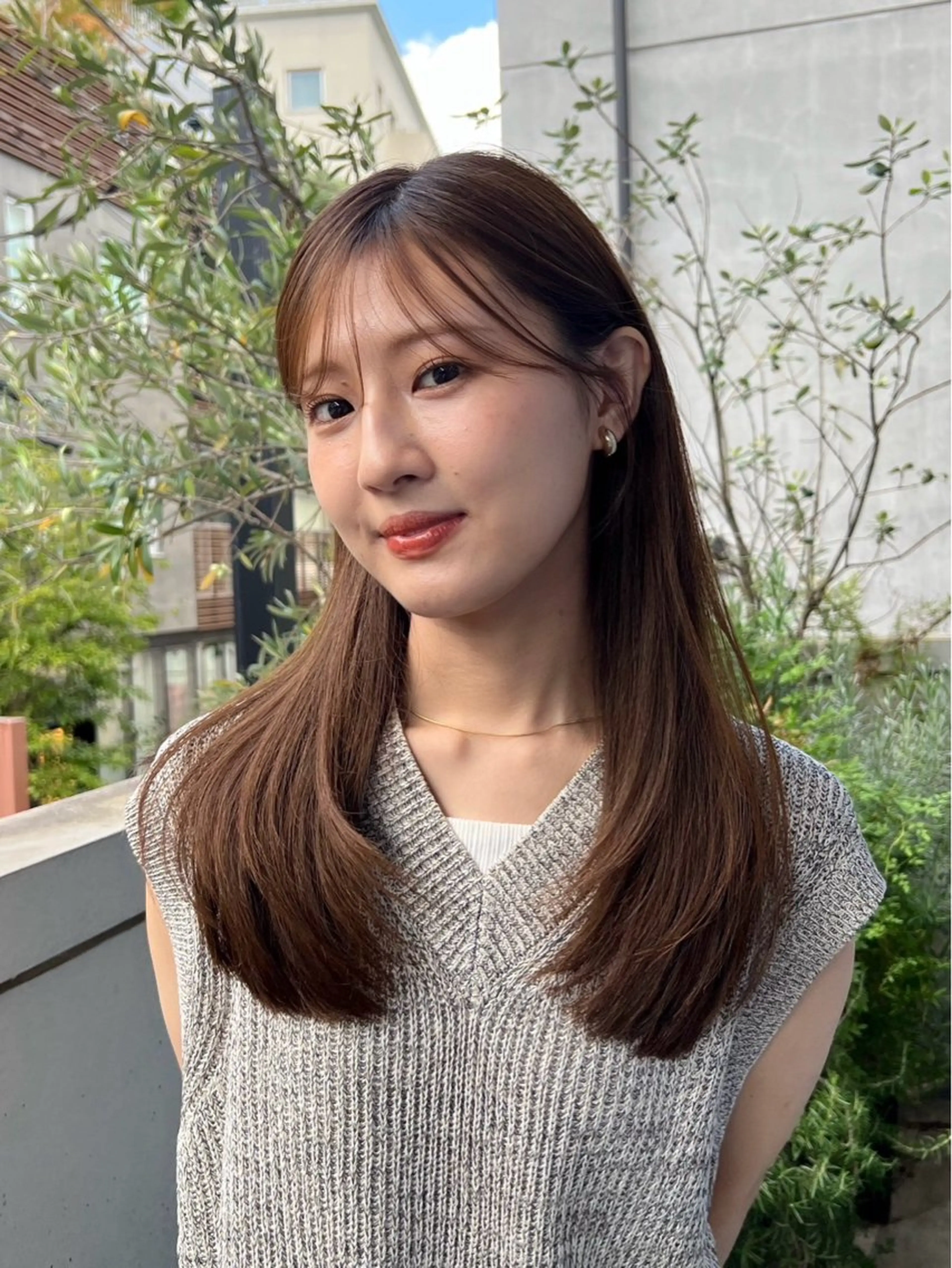 ロング カラー カット ヘアカラー La Bonheur hair parfait所属・谷本虎太郎 レイヤー🌈ボブのヘアスタイル