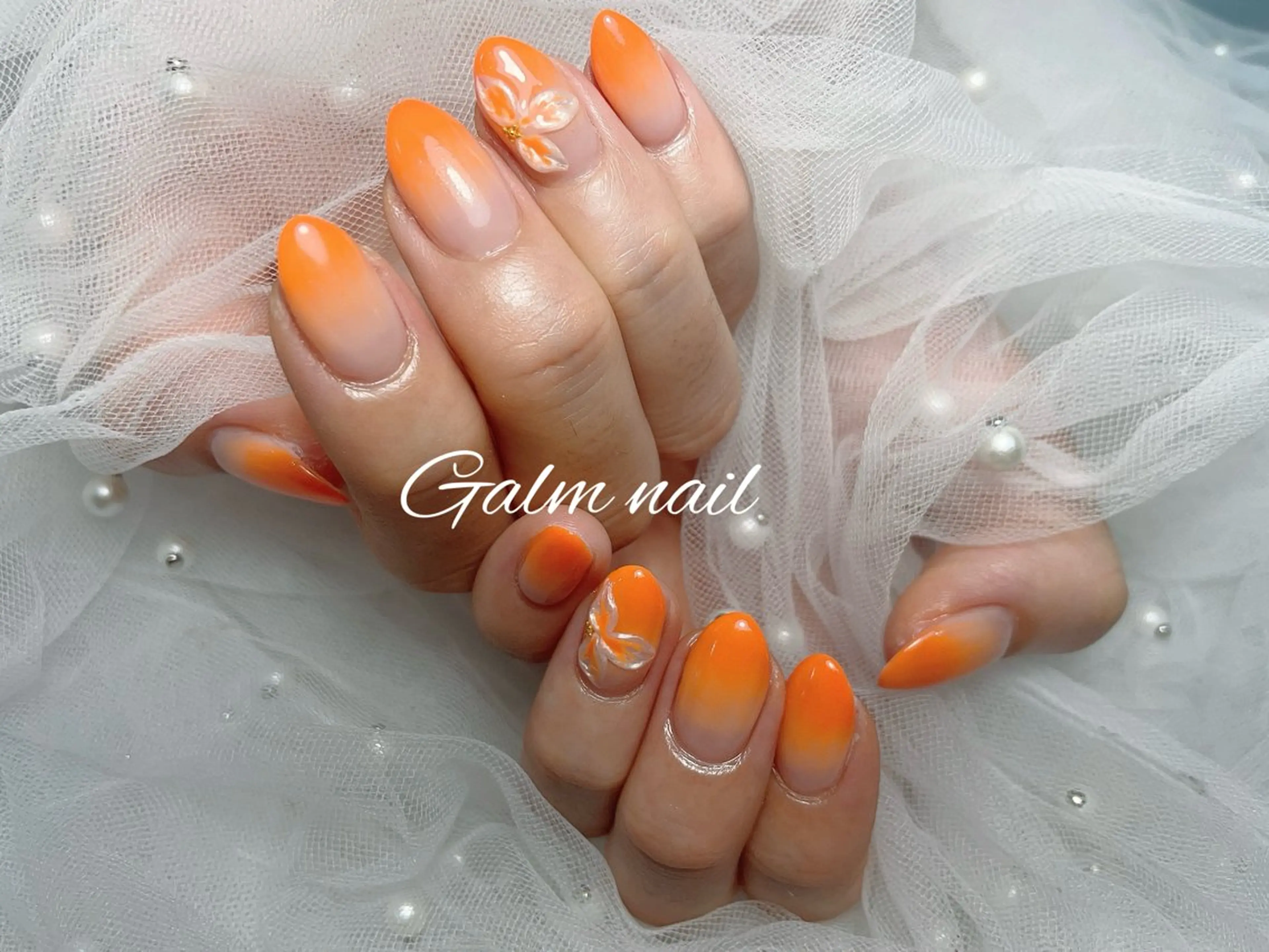 ネイル ハンドネイル Gloss nail salonジェル＆長さだし専門店所属・Meri💅ジェル& チップ長さだし専門のネイルデザイン