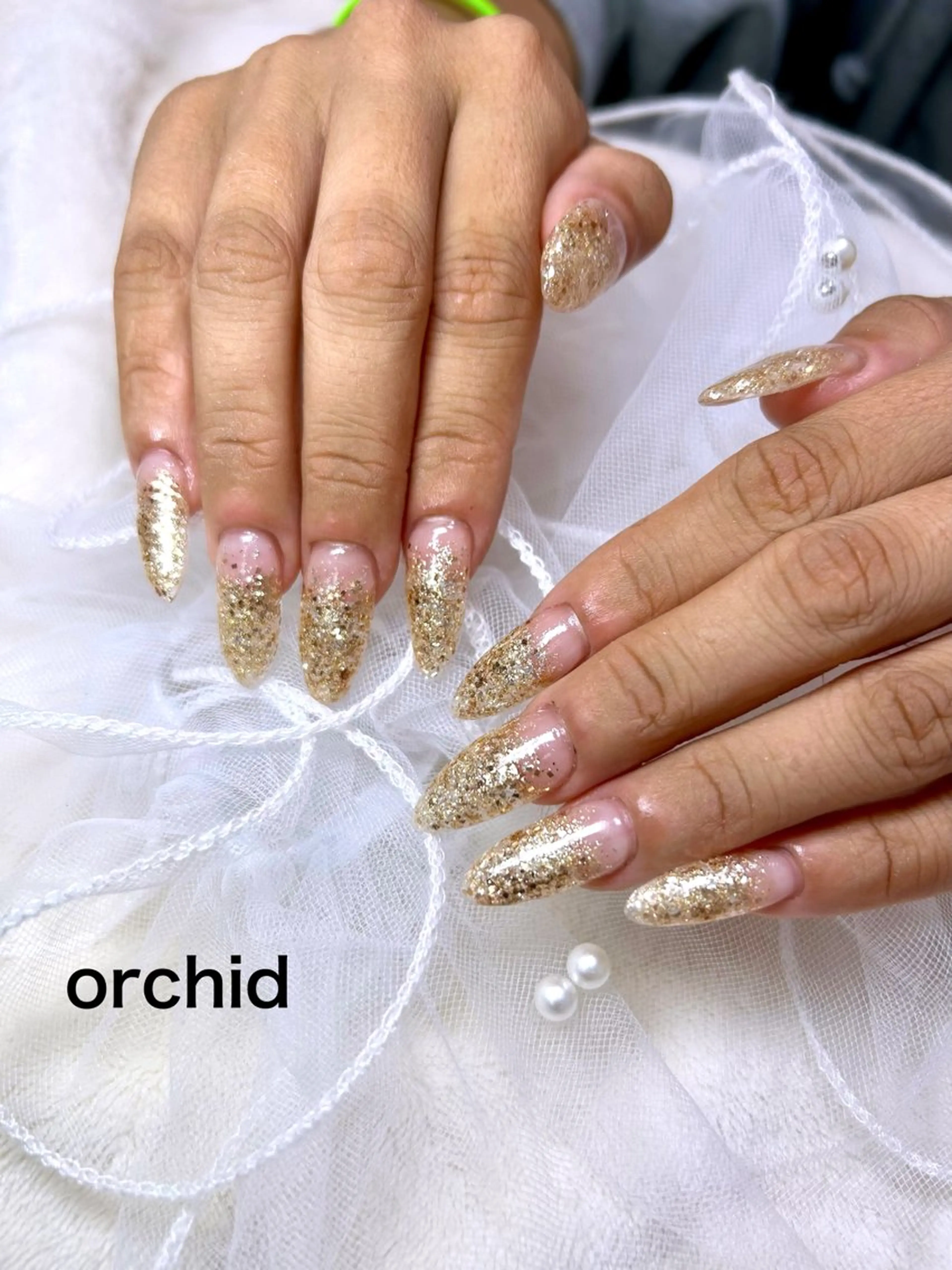 ネイル orchid ♡オーキッドのネイルデザイン