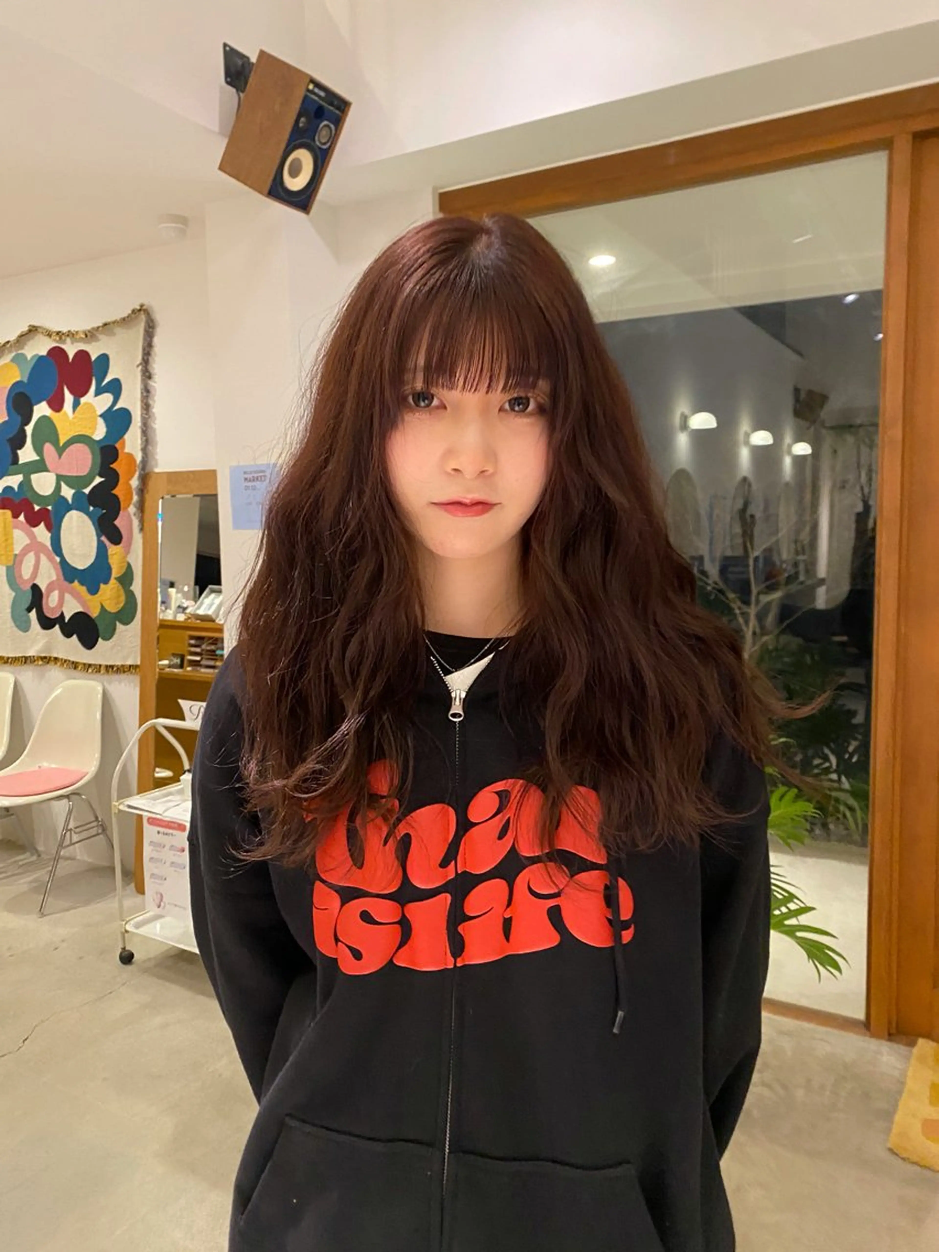 カラー 柏端 愛梨のヘアスタイル