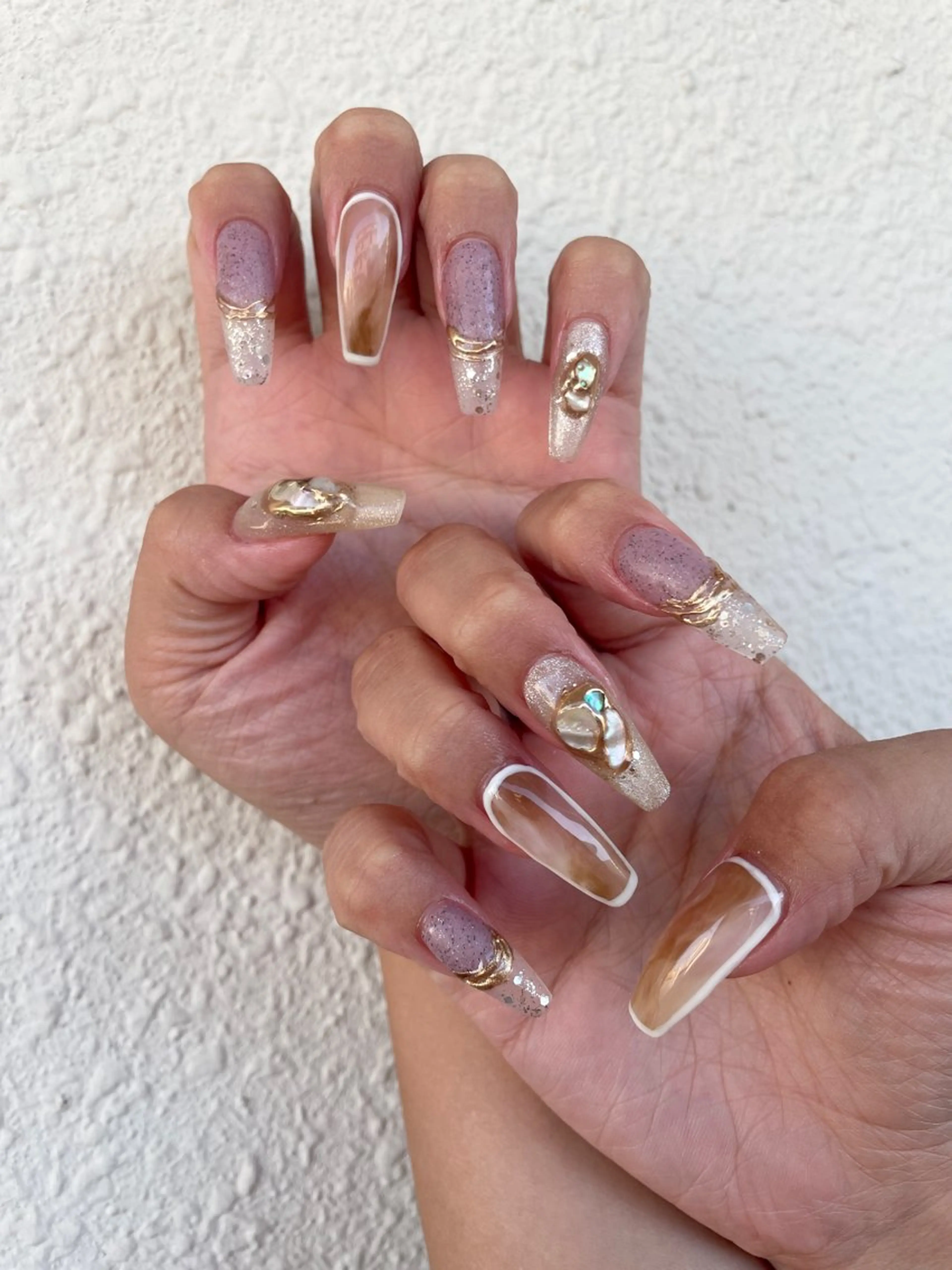 ネイル ニュアンス🌿‬ Aivy./アイビーのネイルデザイン