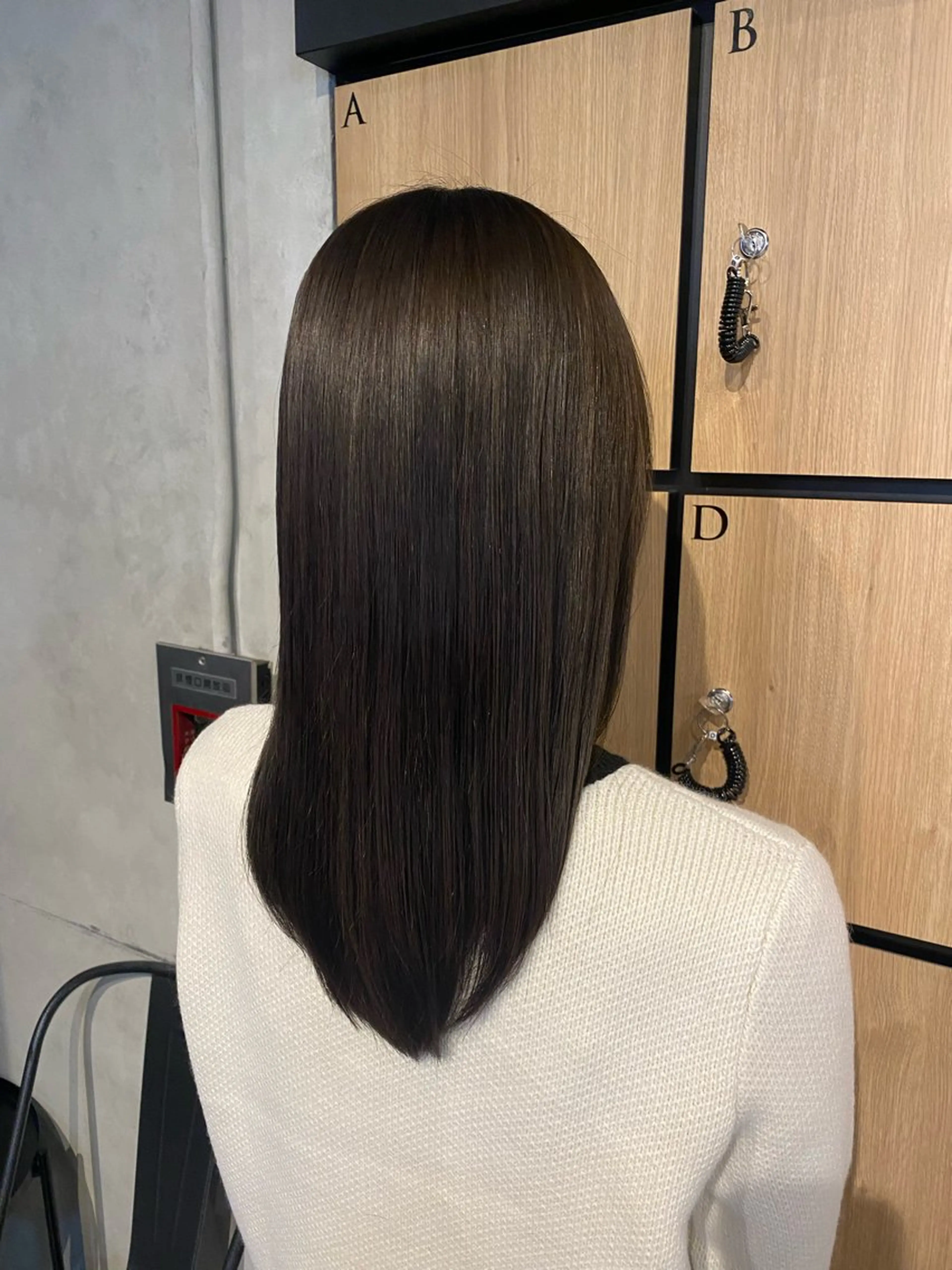 ロング カット ヘアカラー 縮毛矯正 Jewel  Box東梅田所属・髪質改善サロン 梅田/ヨナミネのヘアスタイル