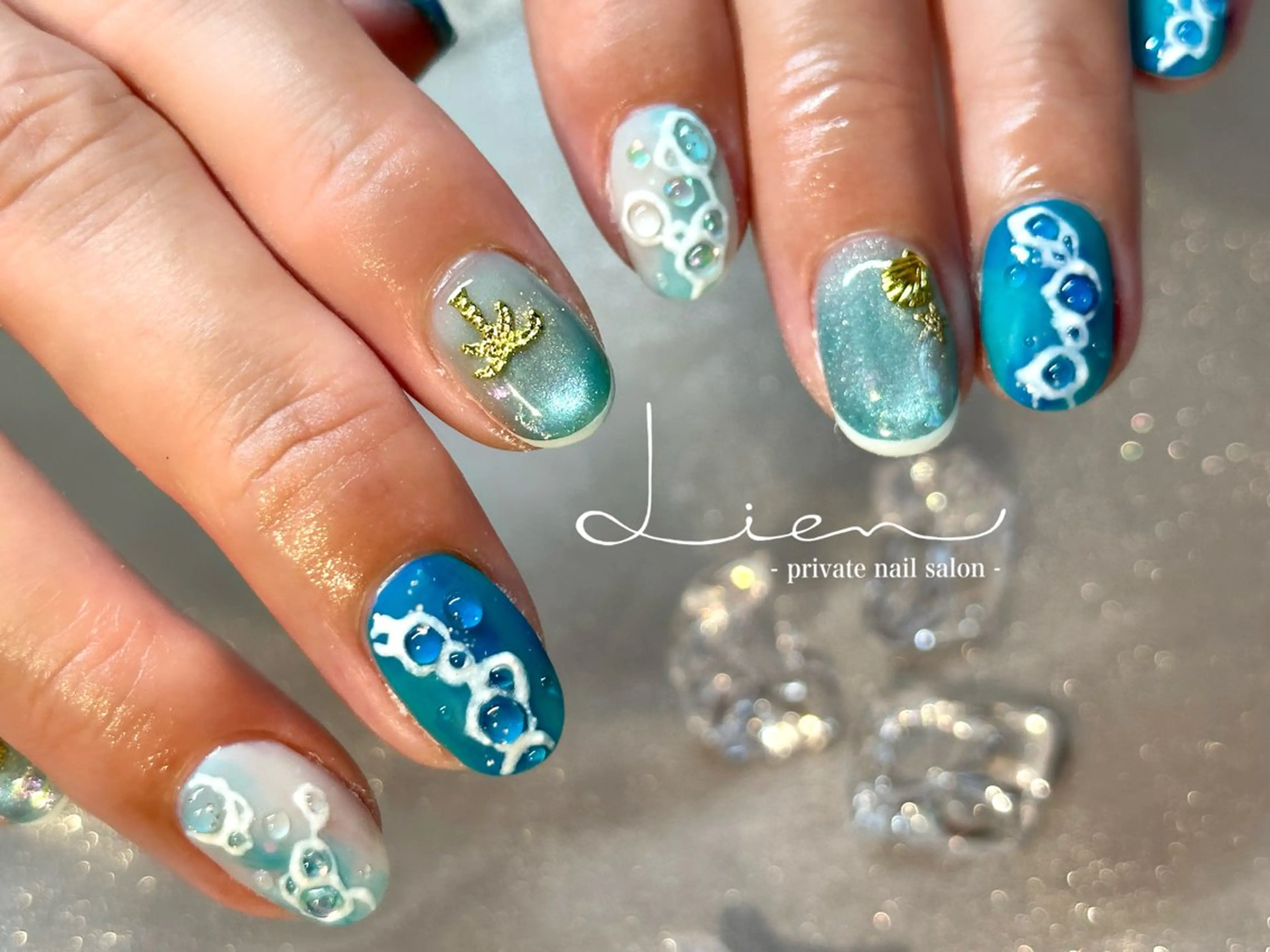 ネイル ハンドネイル Lien 【リアン】北堀江のネイルデザイン