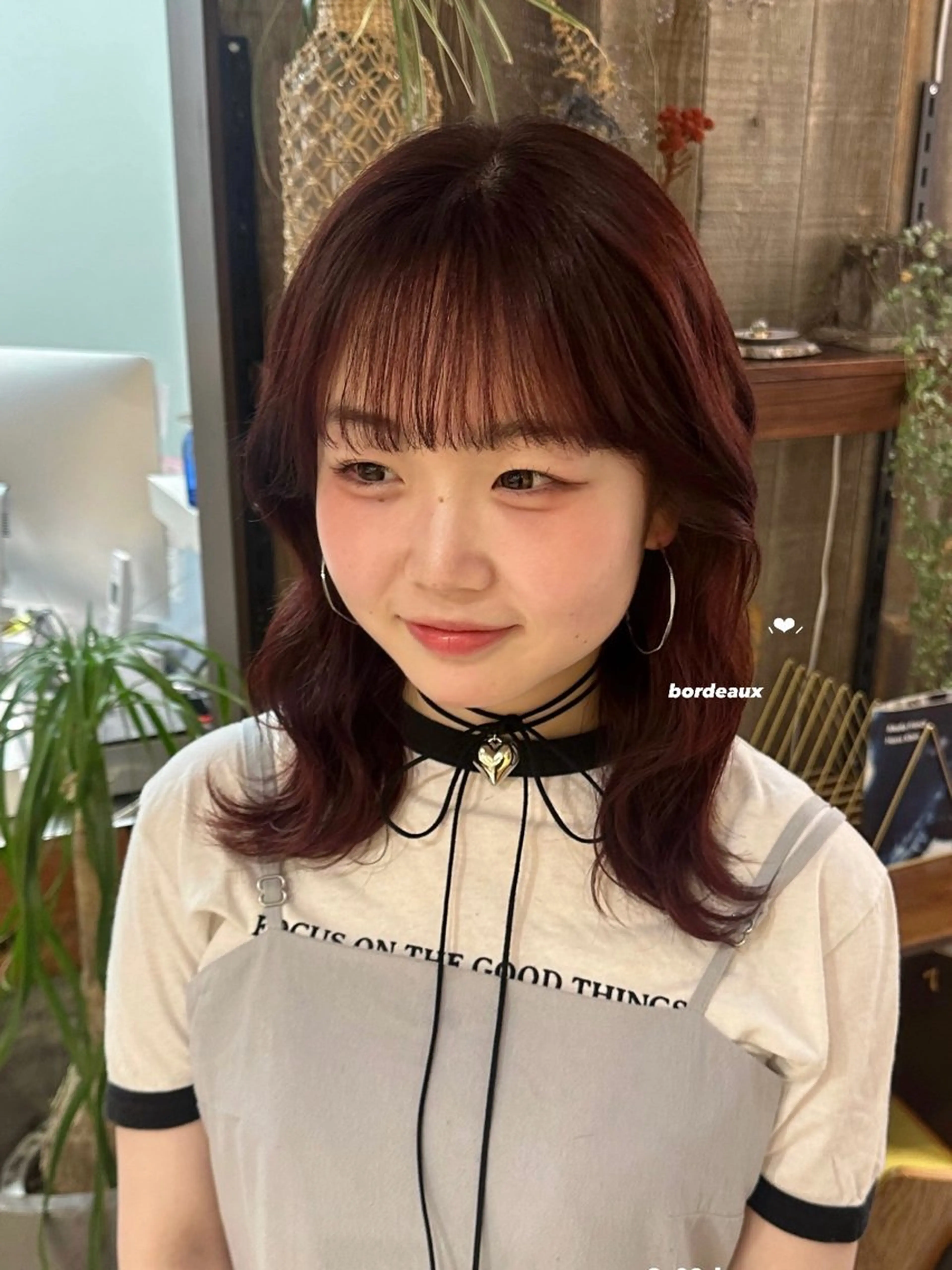 ミディアム カラー ヘアカラー トリートメント 暖色カラー/レイヤー 🌙 オノユリカのヘアスタイル