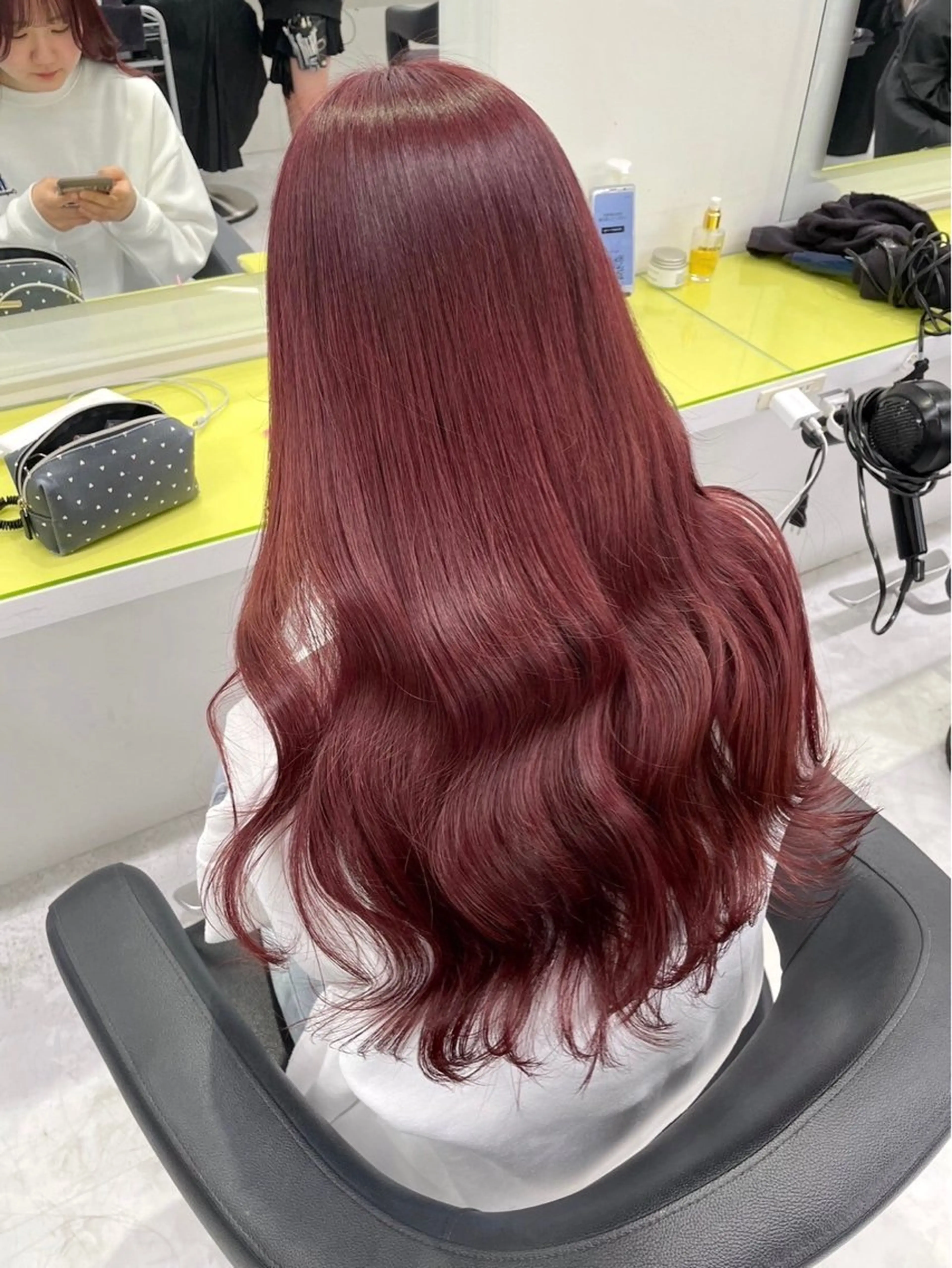 カラー girlな暖色ヘア 🪽🫧ハルナ🎀のヘアスタイル