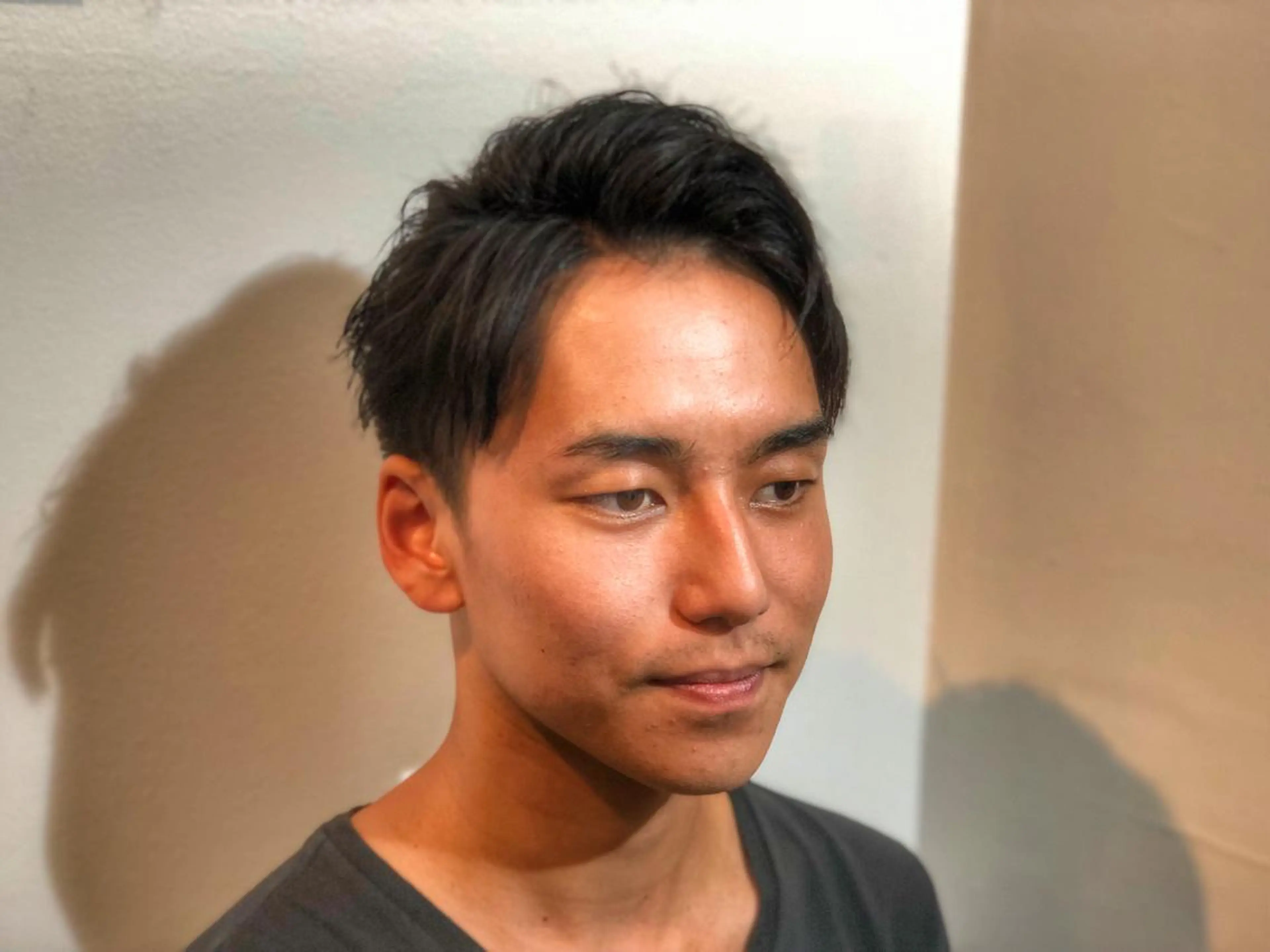 ショート メンズ 美髪矯正 Rioのヘアスタイル