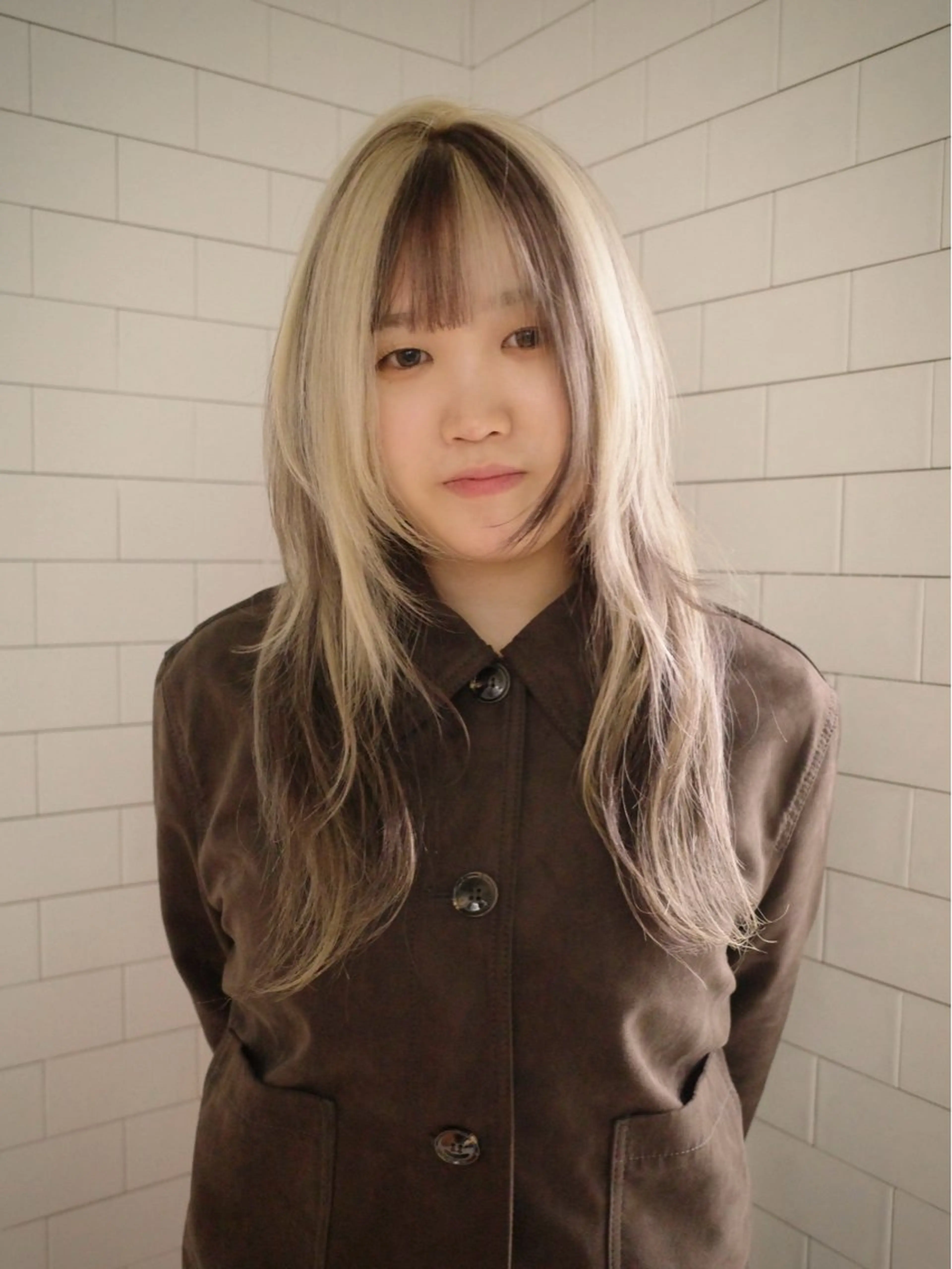 カラー 原宿/ハイトーン ⭐︎airi⭐︎のヘアスタイル