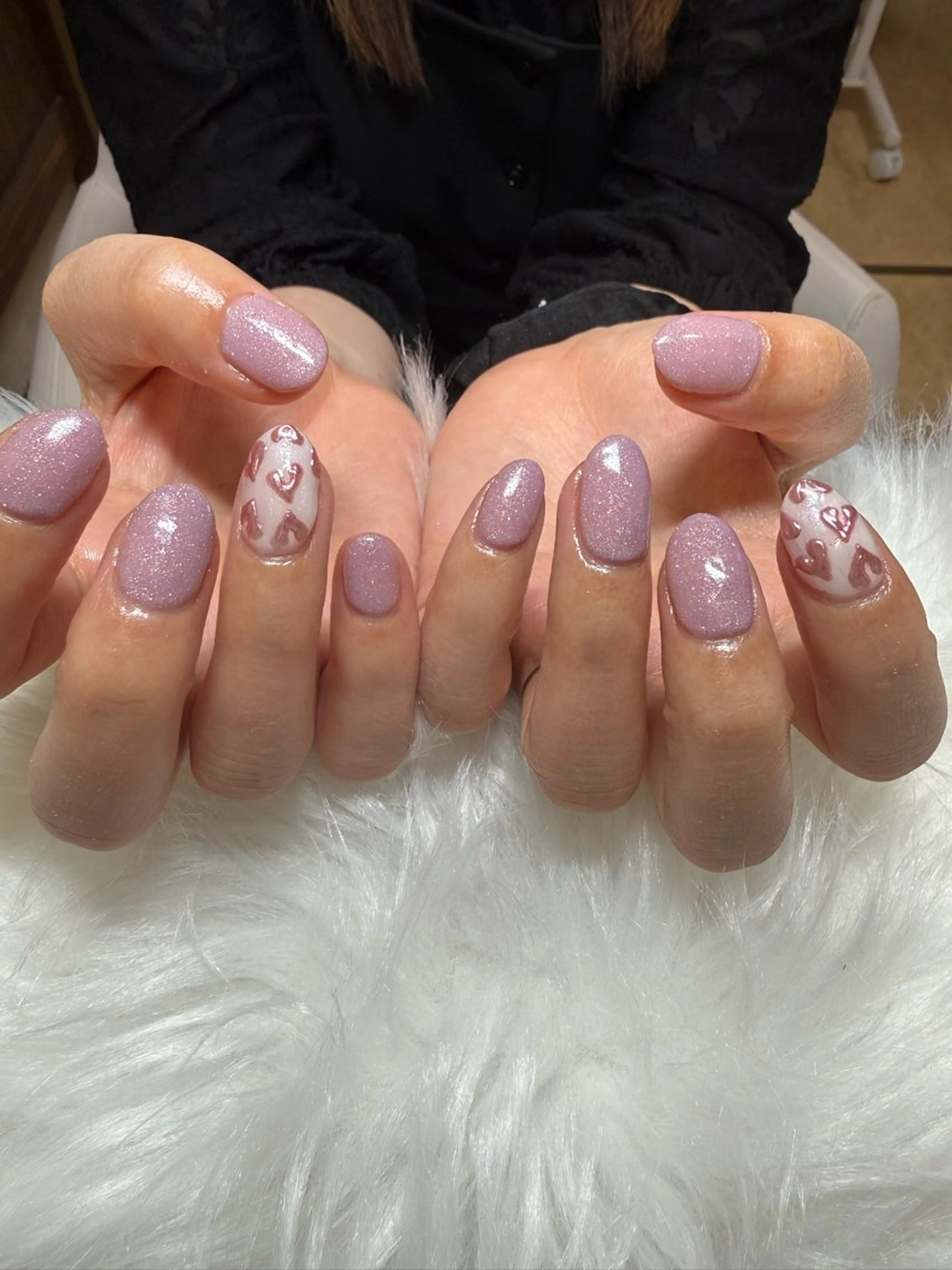 ネイル ミラーネイル veil Airiのネイルデザイン