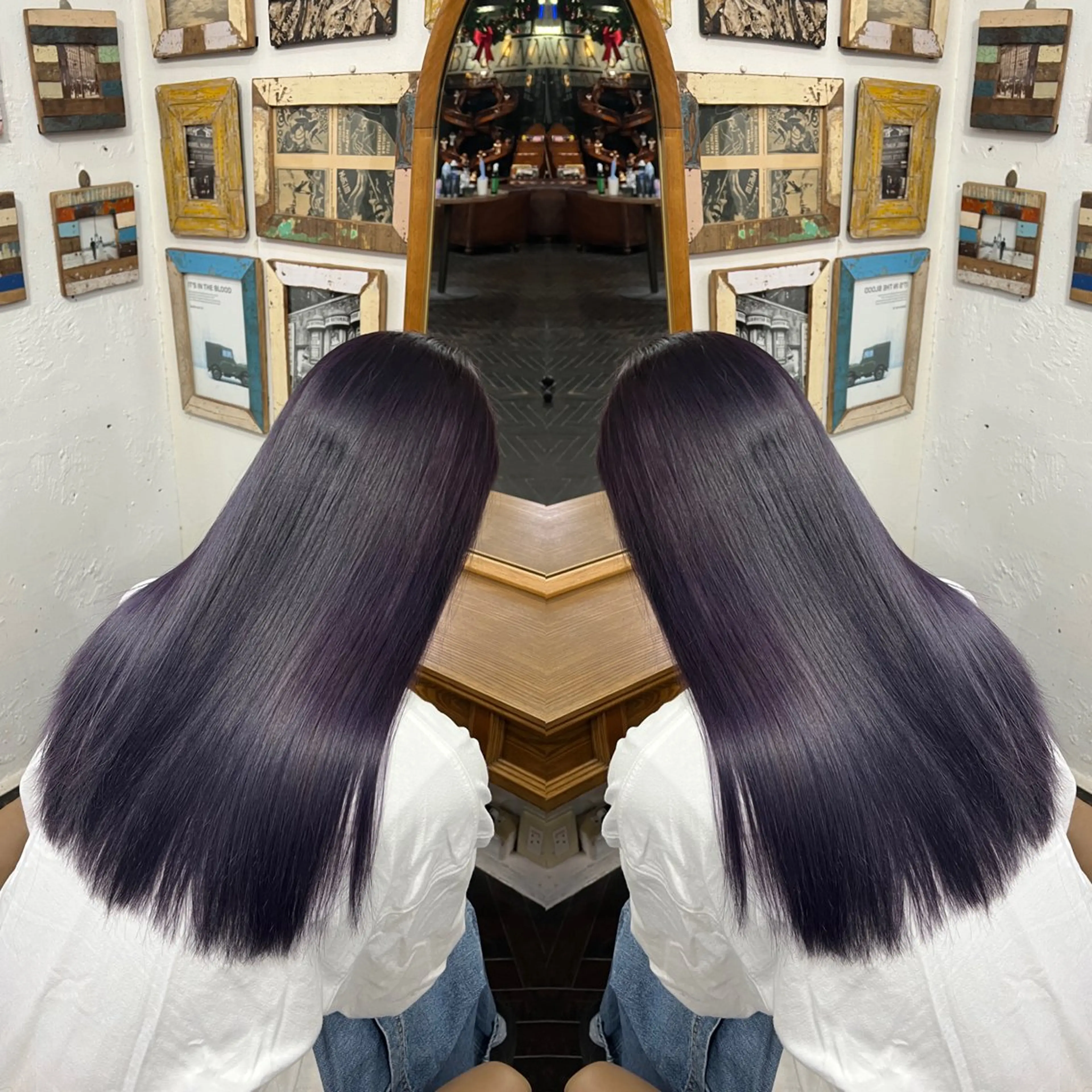 ロング カラー レイヤー/ボブ/ ミニボブ/AOIのヘアスタイル