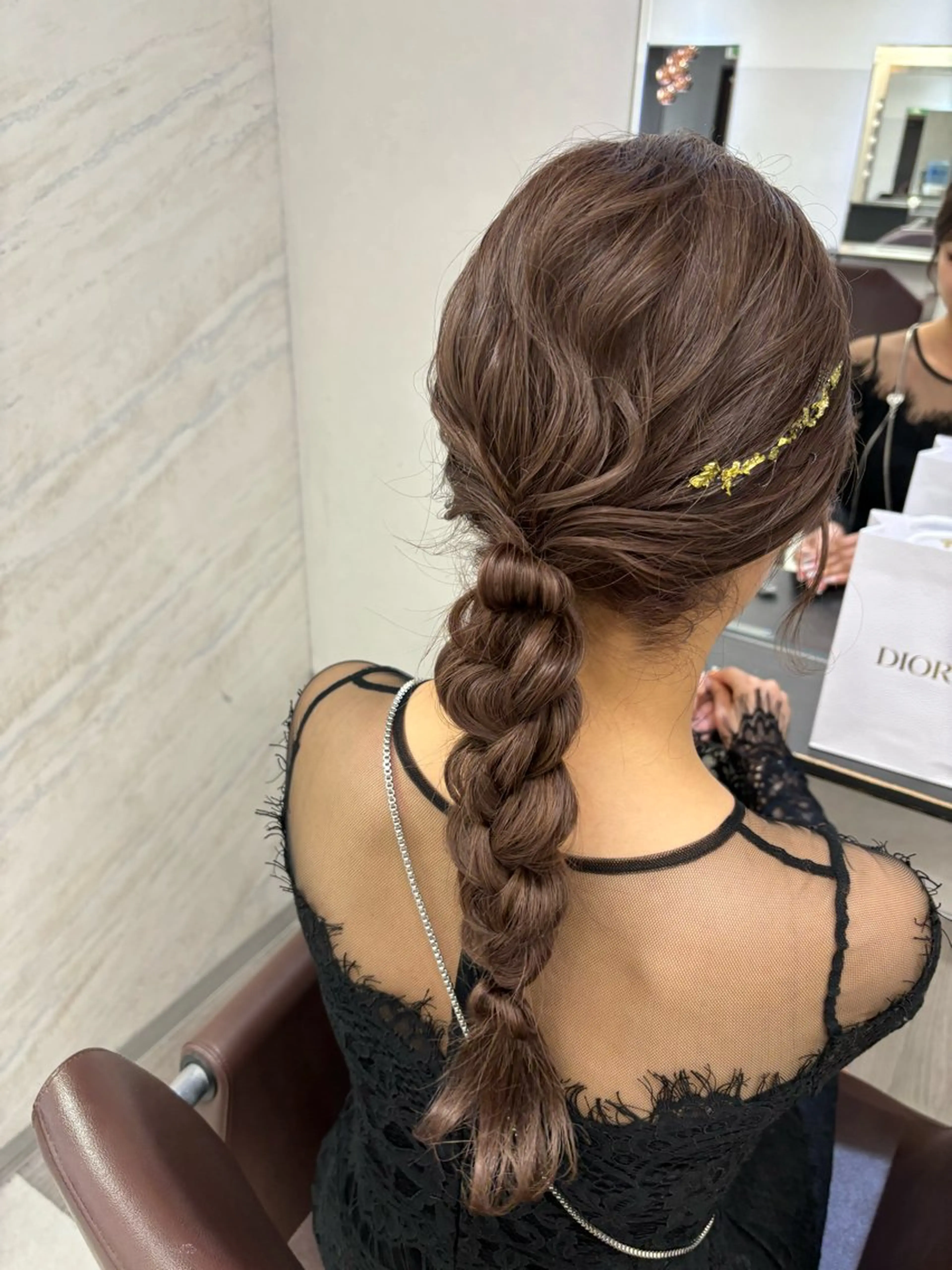 ミディアム カラー jill by gisel＿奥家のヘアスタイル