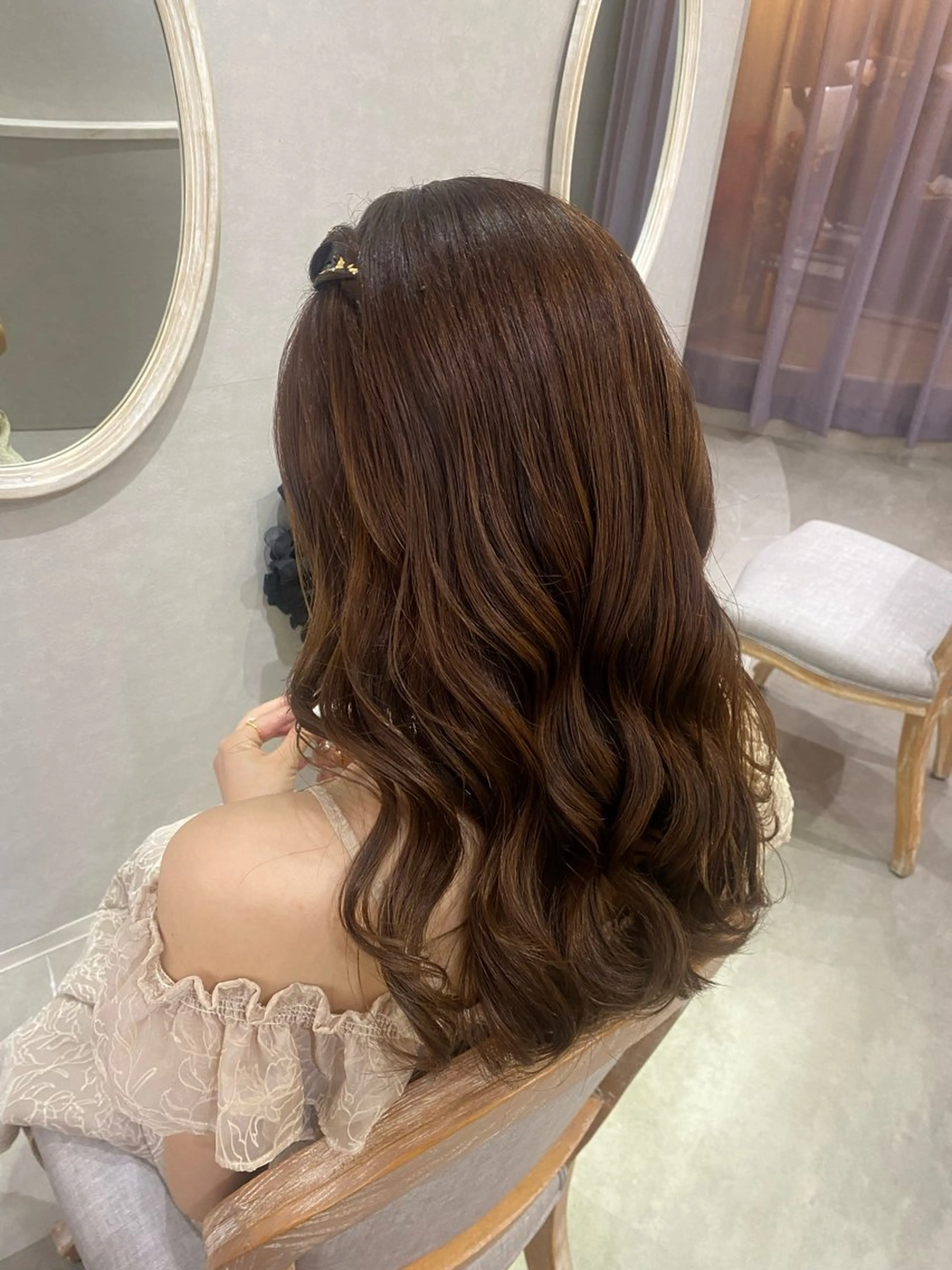 ヘアアレンジ color couture みほのヘアスタイル