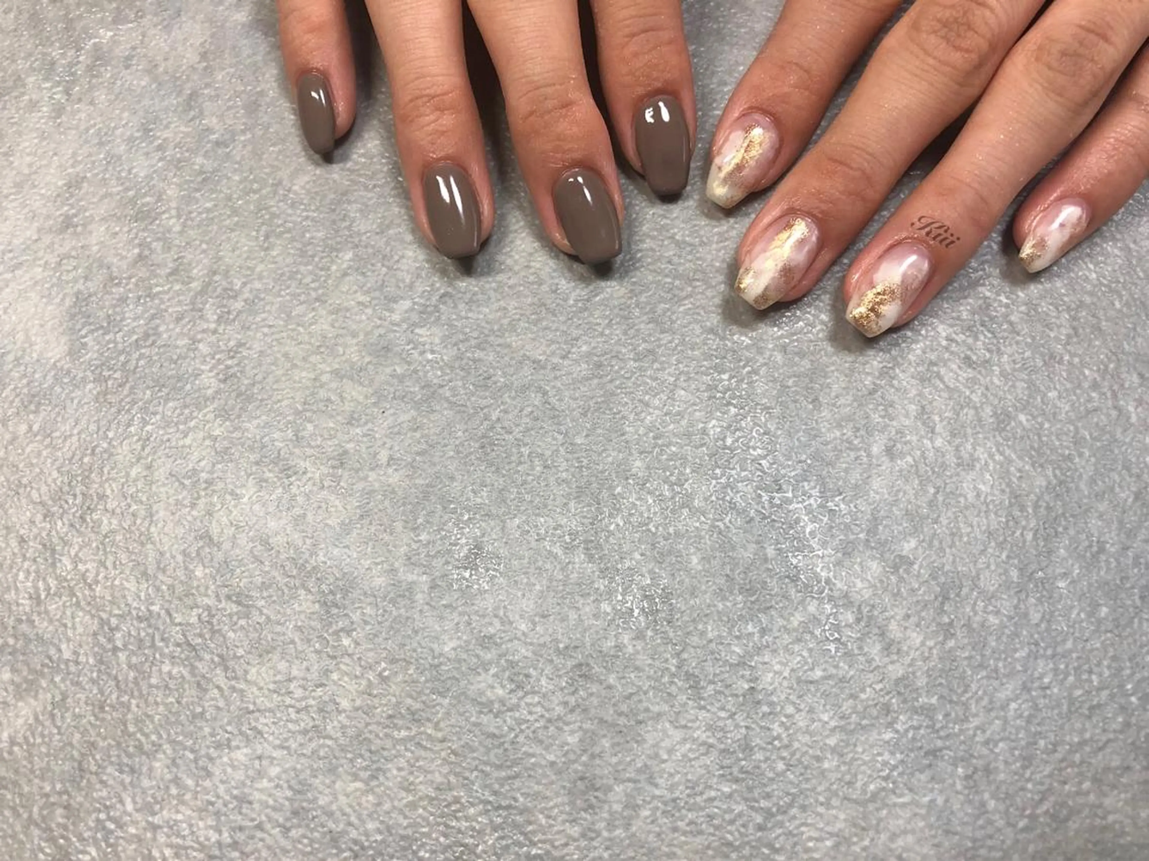 ネイル ハンドネイル フットネイル kiii.__ ✴︎*のネイルデザイン