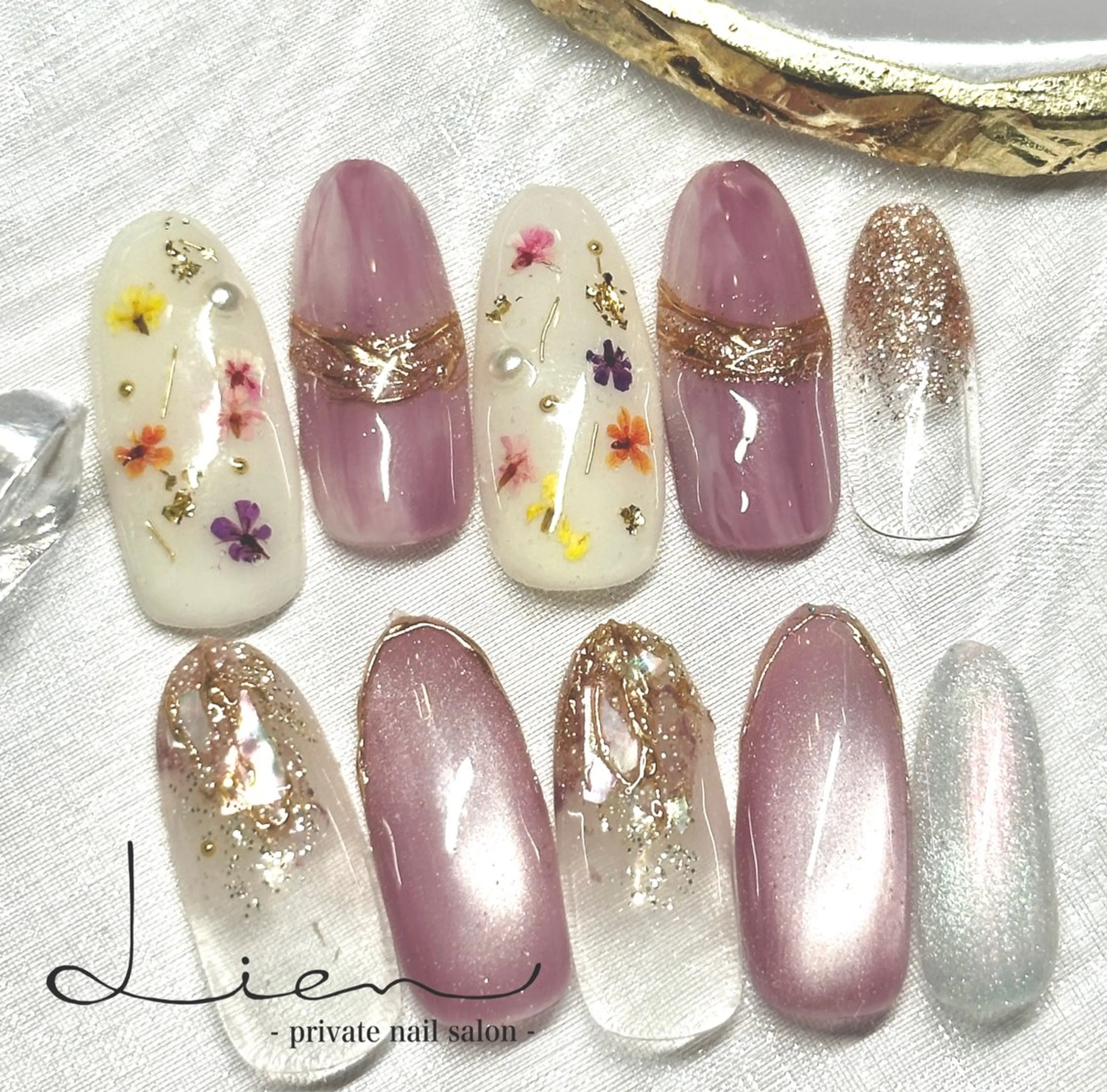 ネイル ハンドネイル Lien 【リアン】北堀江のネイルデザイン