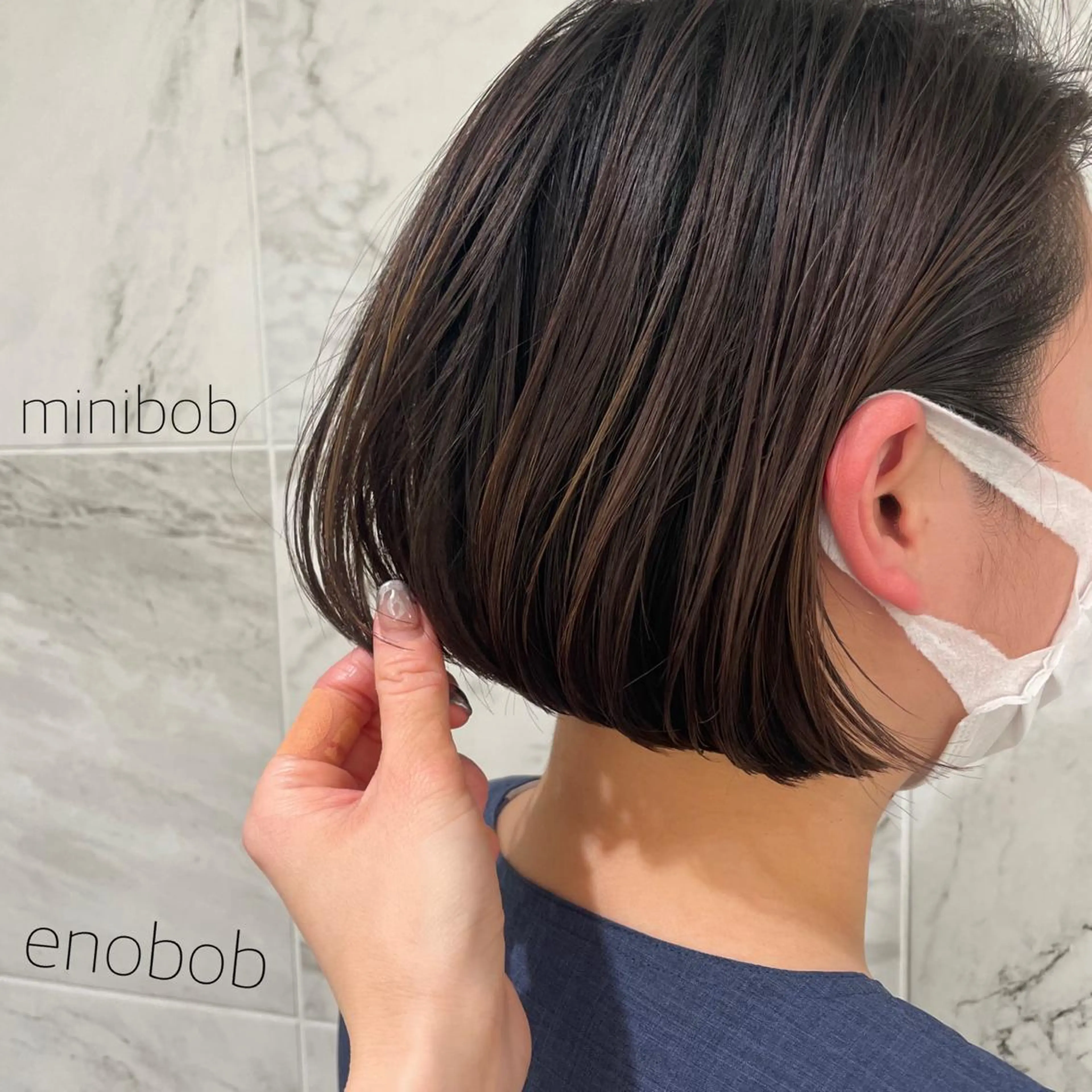 ショート SANDRO所属・SANDRO eno☺︎のヘアスタイル