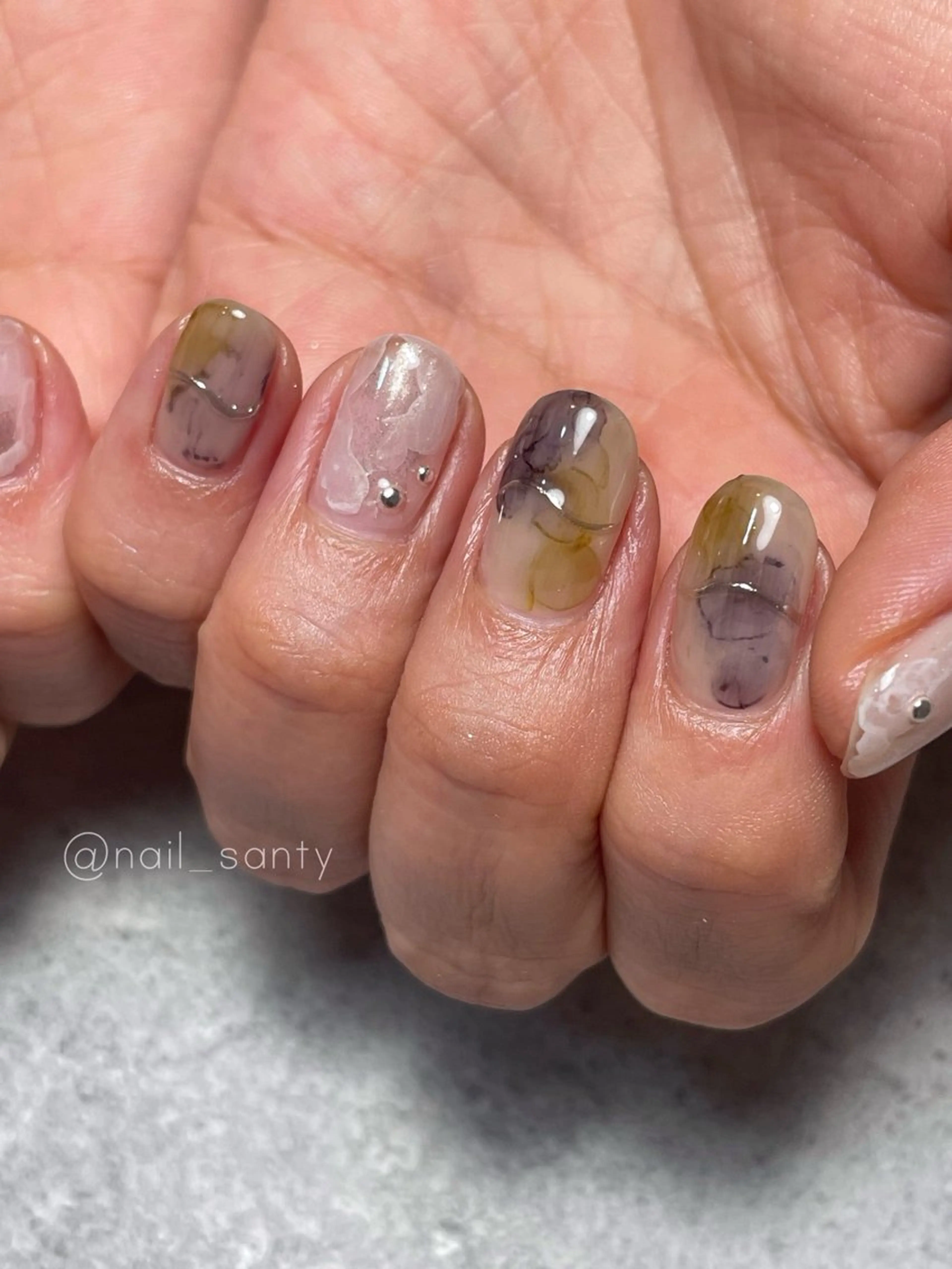 ネイル ハンドネイル Nailsalon Santy.のネイルデザイン