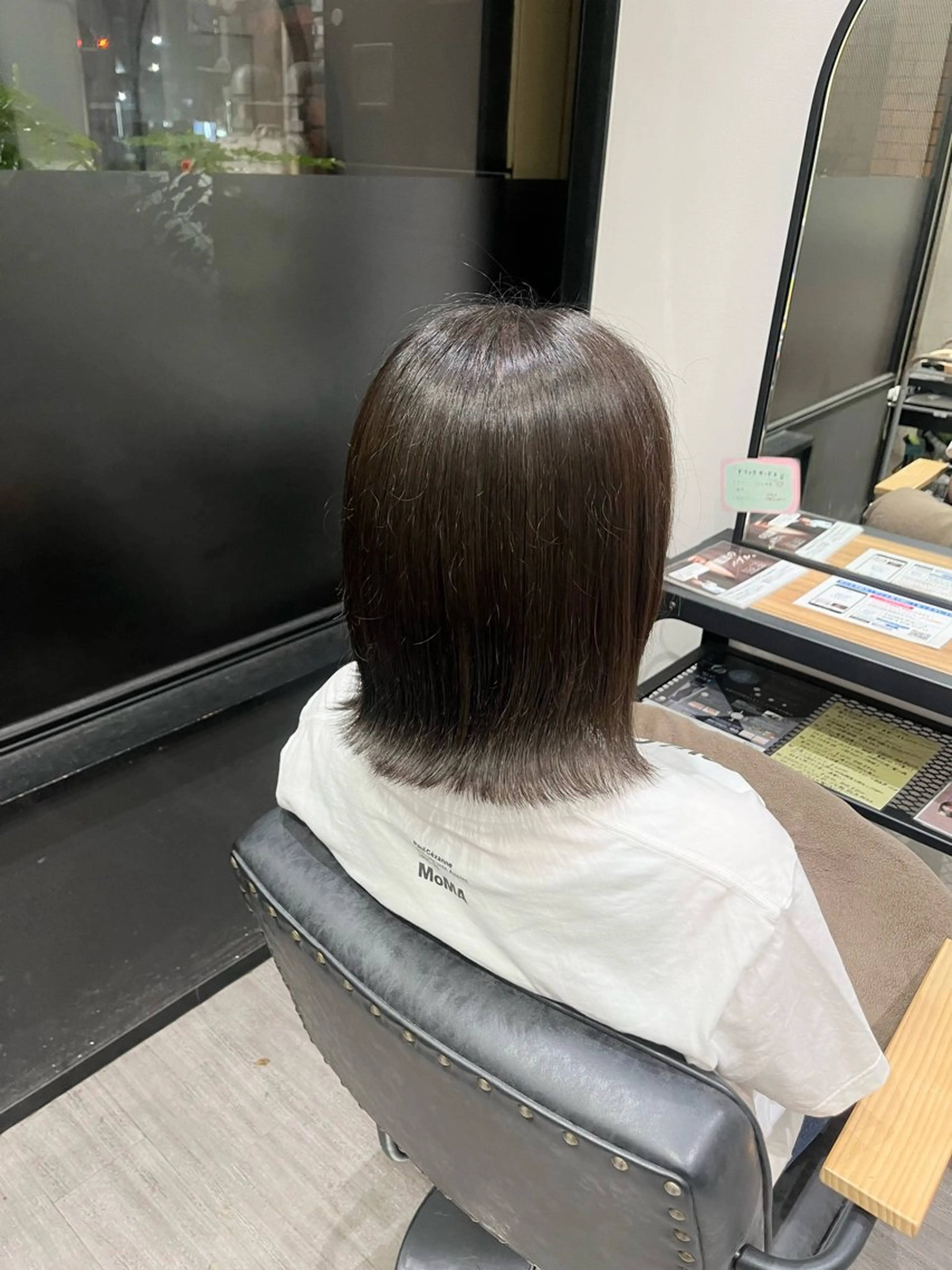 ミディアム アッシュ アッシュグレー アッシュグレージュ cocotte🫧 絹村 琴美のヘアスタイル