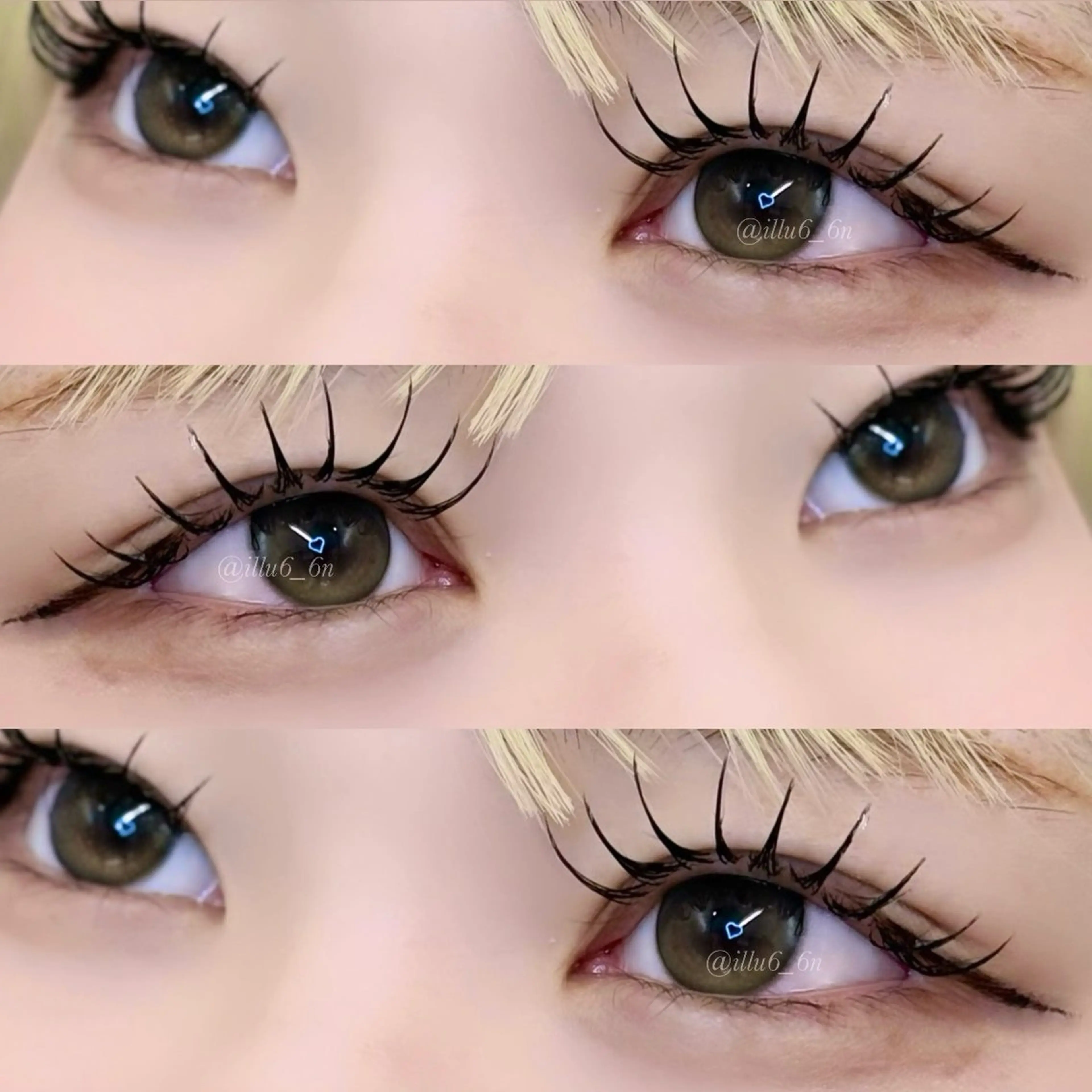 マツエク・マツパ マツエク emiri🍒 @illu6_6nのマツエク・マツパデザイン