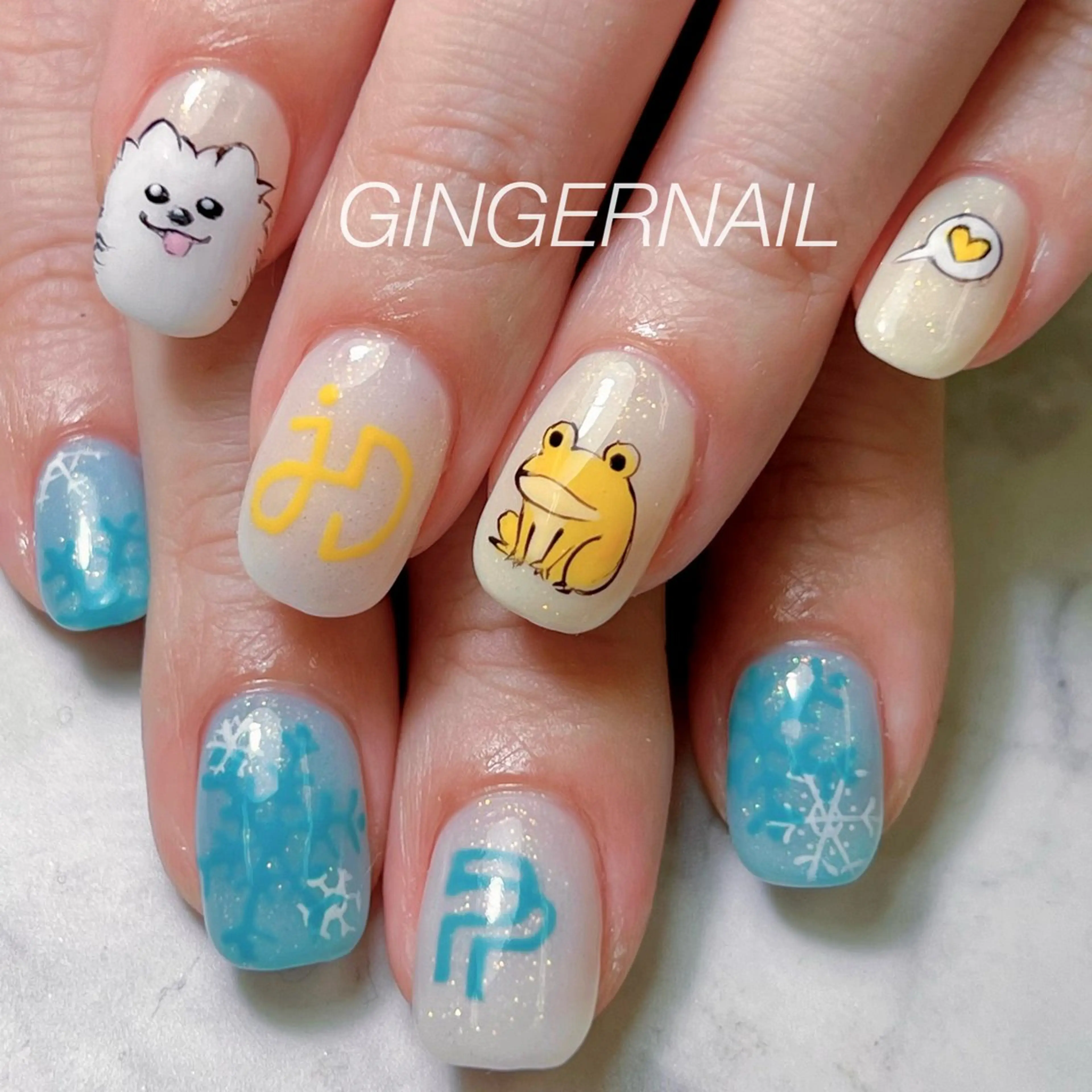 ネイル ハンドネイル ハンドケア GINGER NAIL所属・代々木 GINGERNAILのネイルデザイン