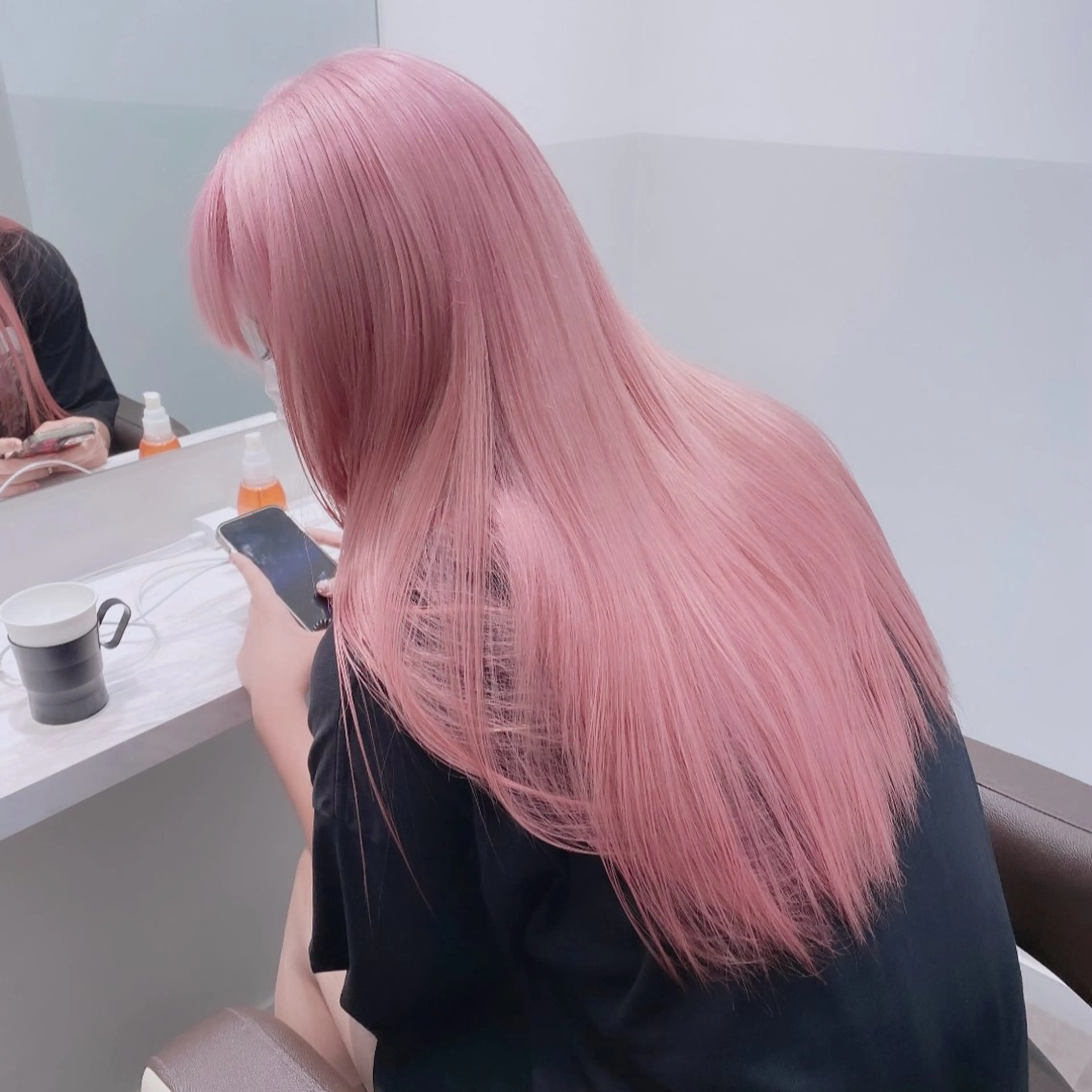 ロング カラー ヘアアレンジ メンズ ヘアカラー トリートメント SALOWIN所属・ハイトーン美容師 MASATOのヘアスタイル