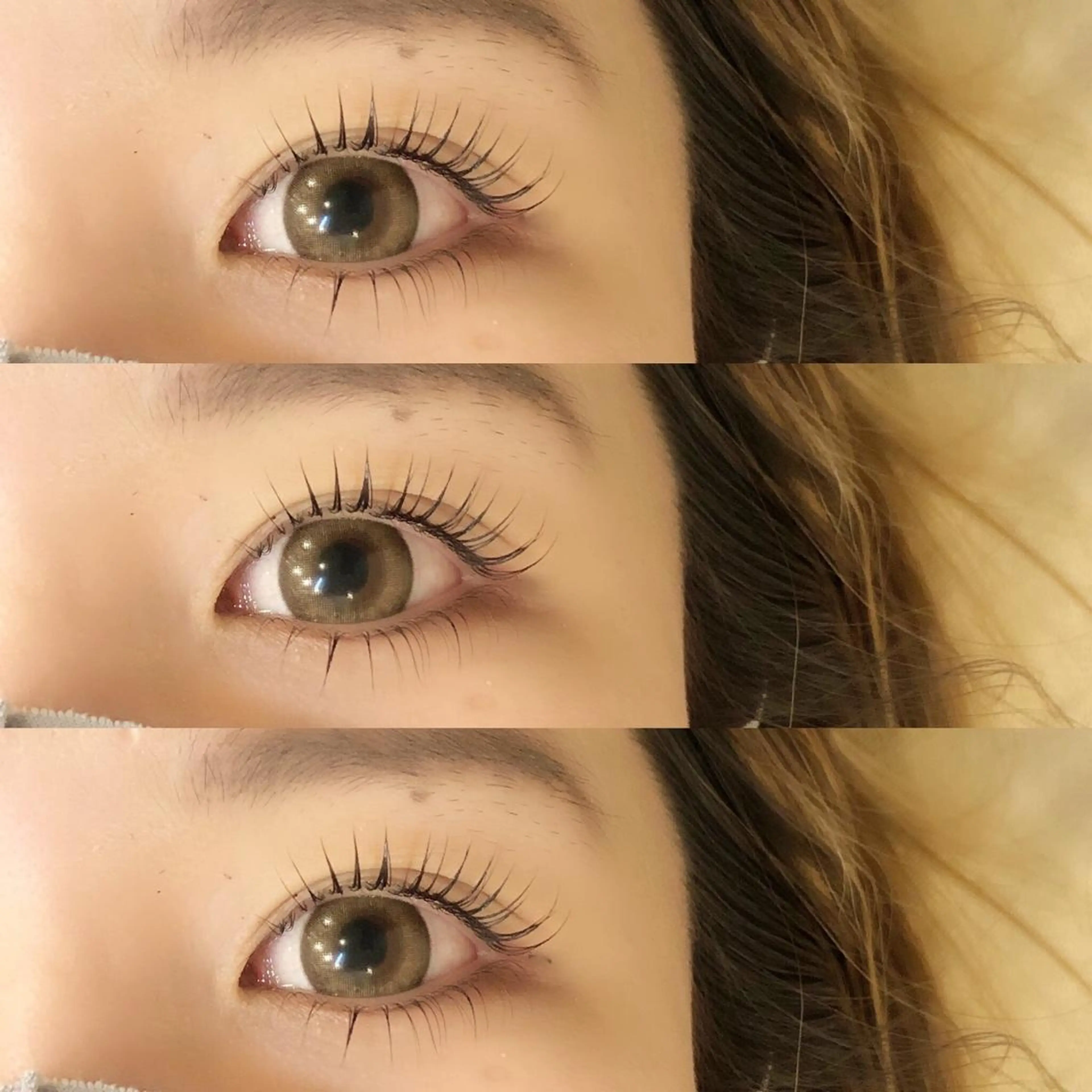 マツエク・マツパ フラットラッシュ パリジェンヌラッシュリフト まつげパーマ 下まつげエクステ 一重×まつ毛パーマ マツパ Riho/博多/ まつげパーマ/LEDのマツエク・マツパデザイン