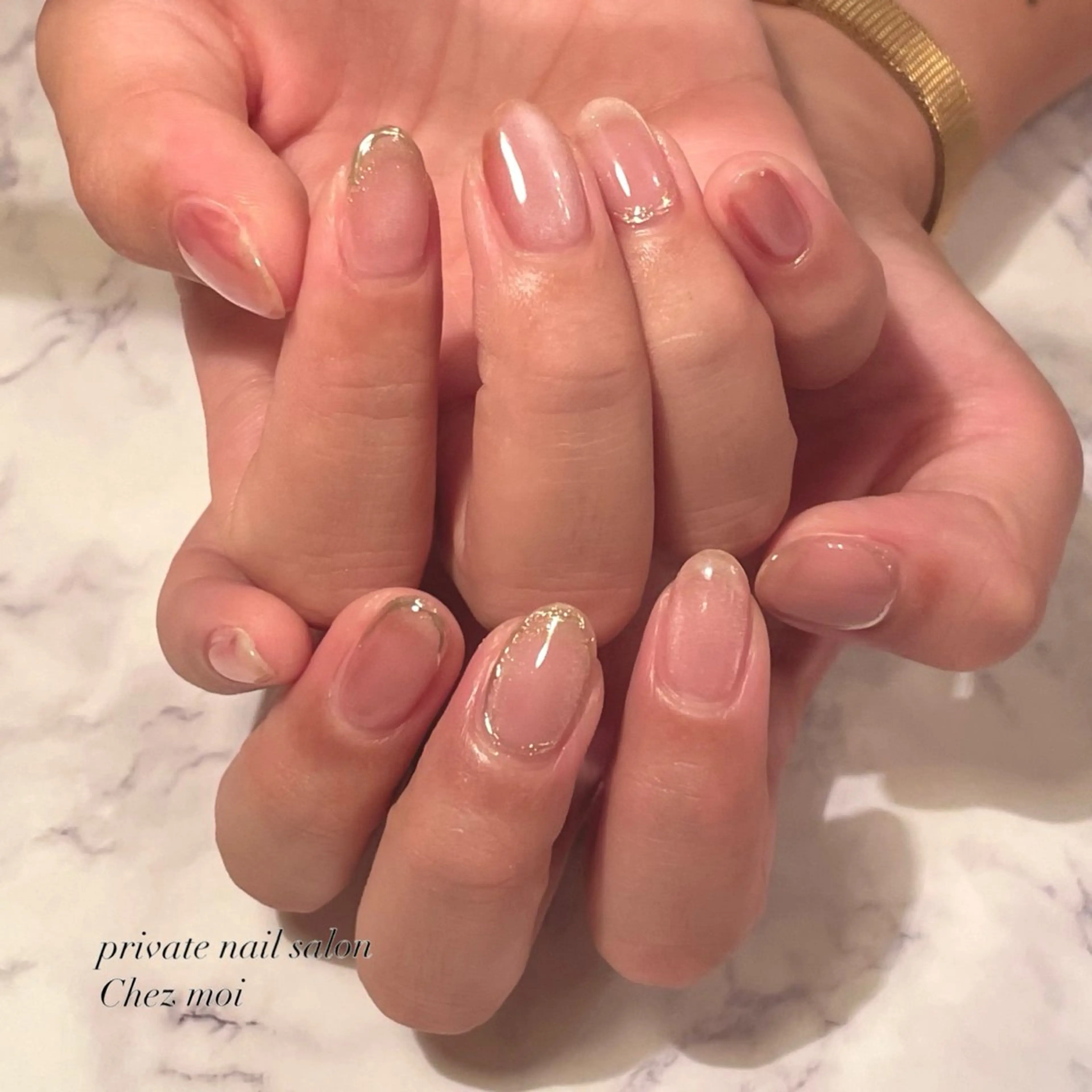 ネイル マグネットネイル ミラーネイル KOMINE TOMOKOのネイルデザイン