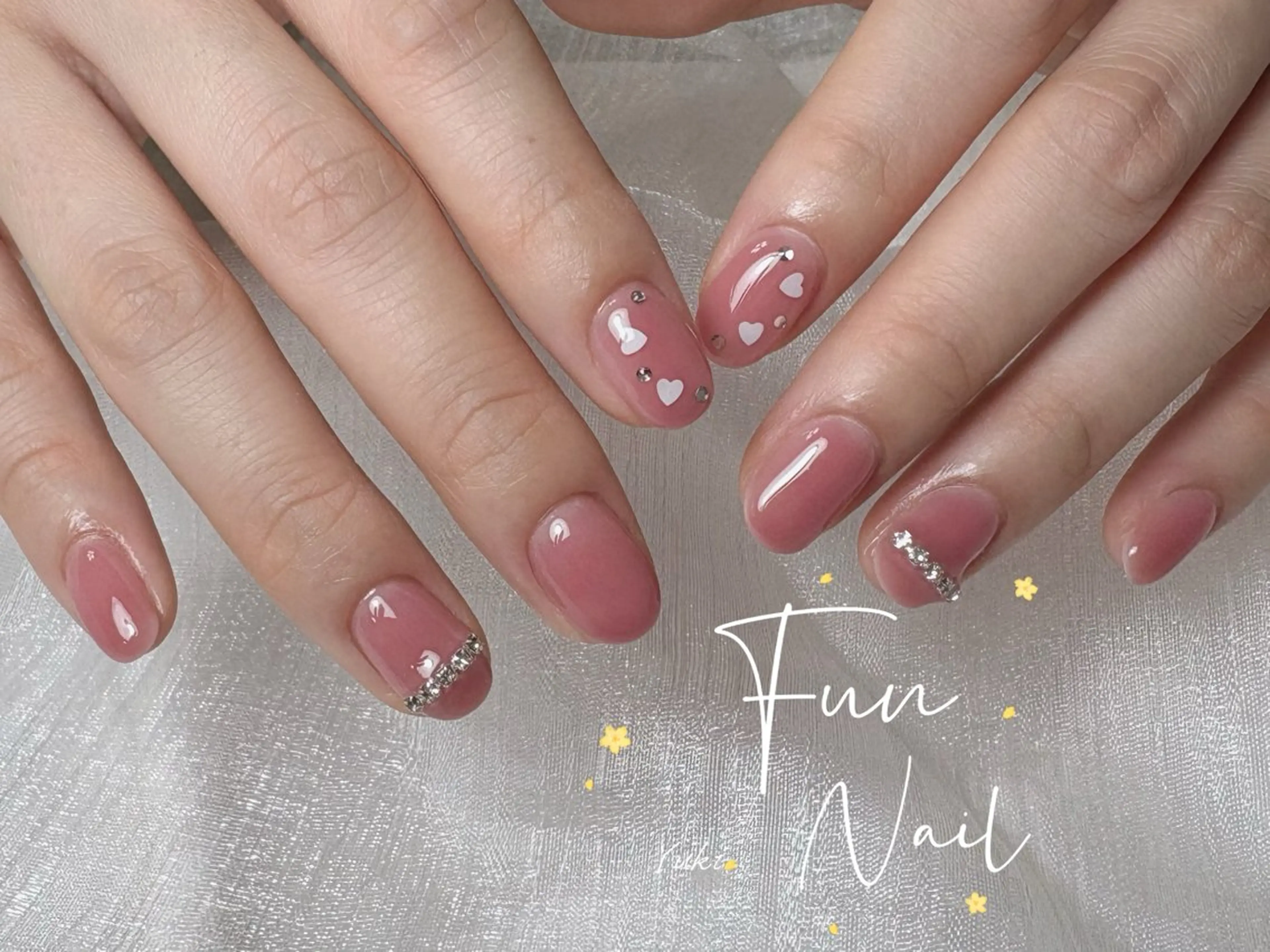 ネイル ハンドネイル ファンネイル所属・Yuki 🎀Fun nailのネイルデザイン