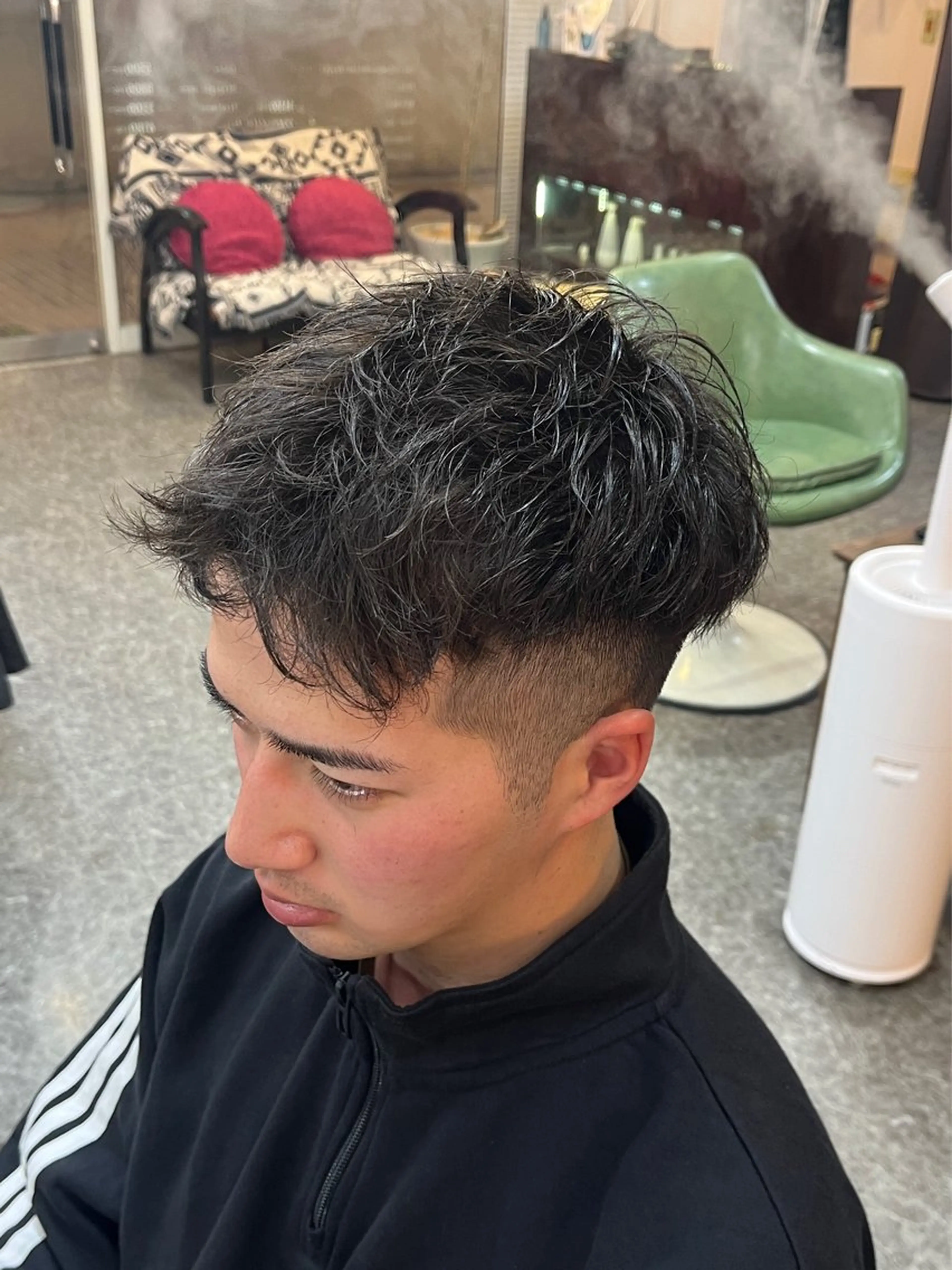 ショート パーマ CuMARi所属・🌈福本 裕也🌈のヘアスタイル