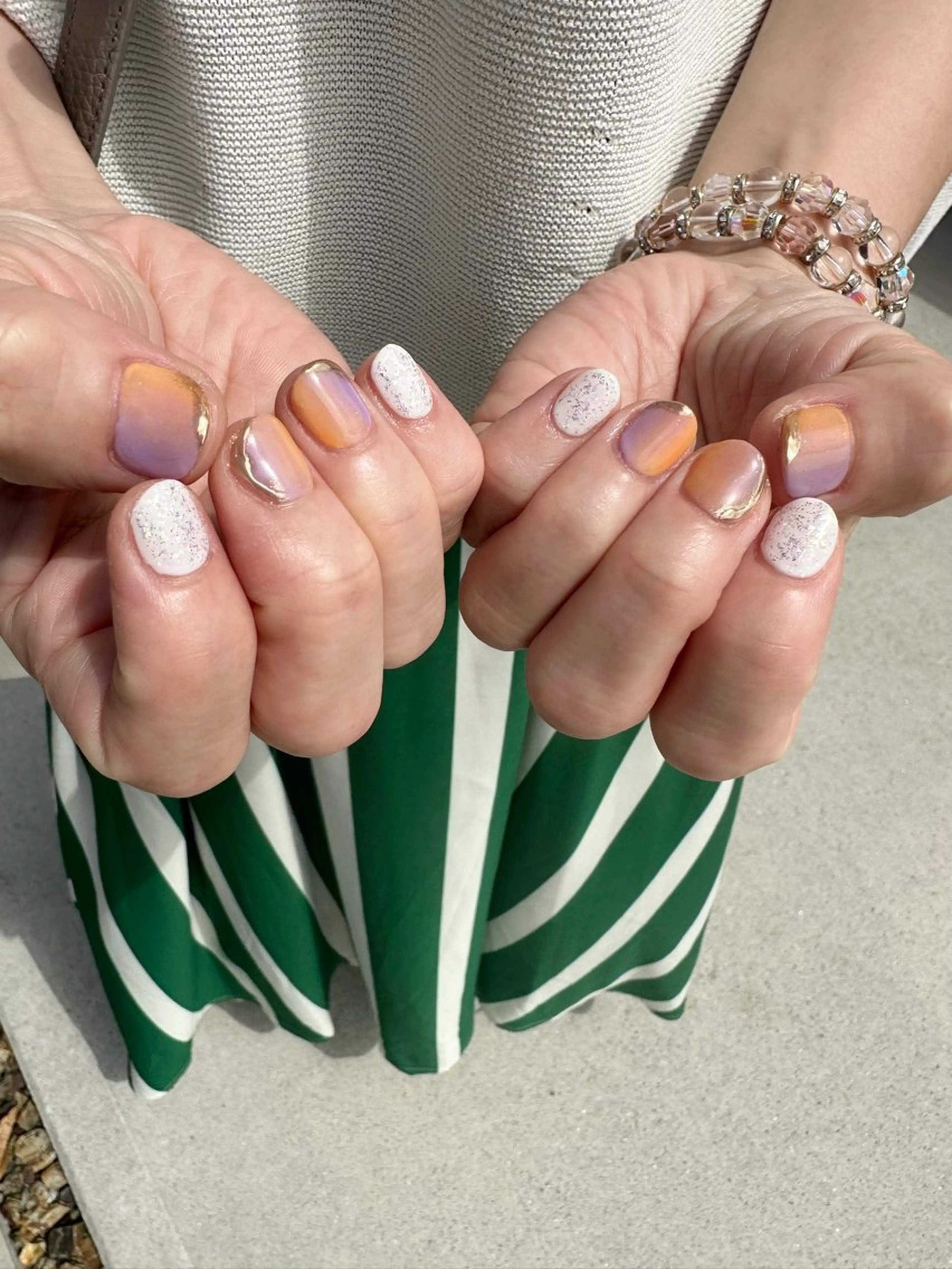 ネイル グラデーション nailroom Anmie.のネイルデザイン