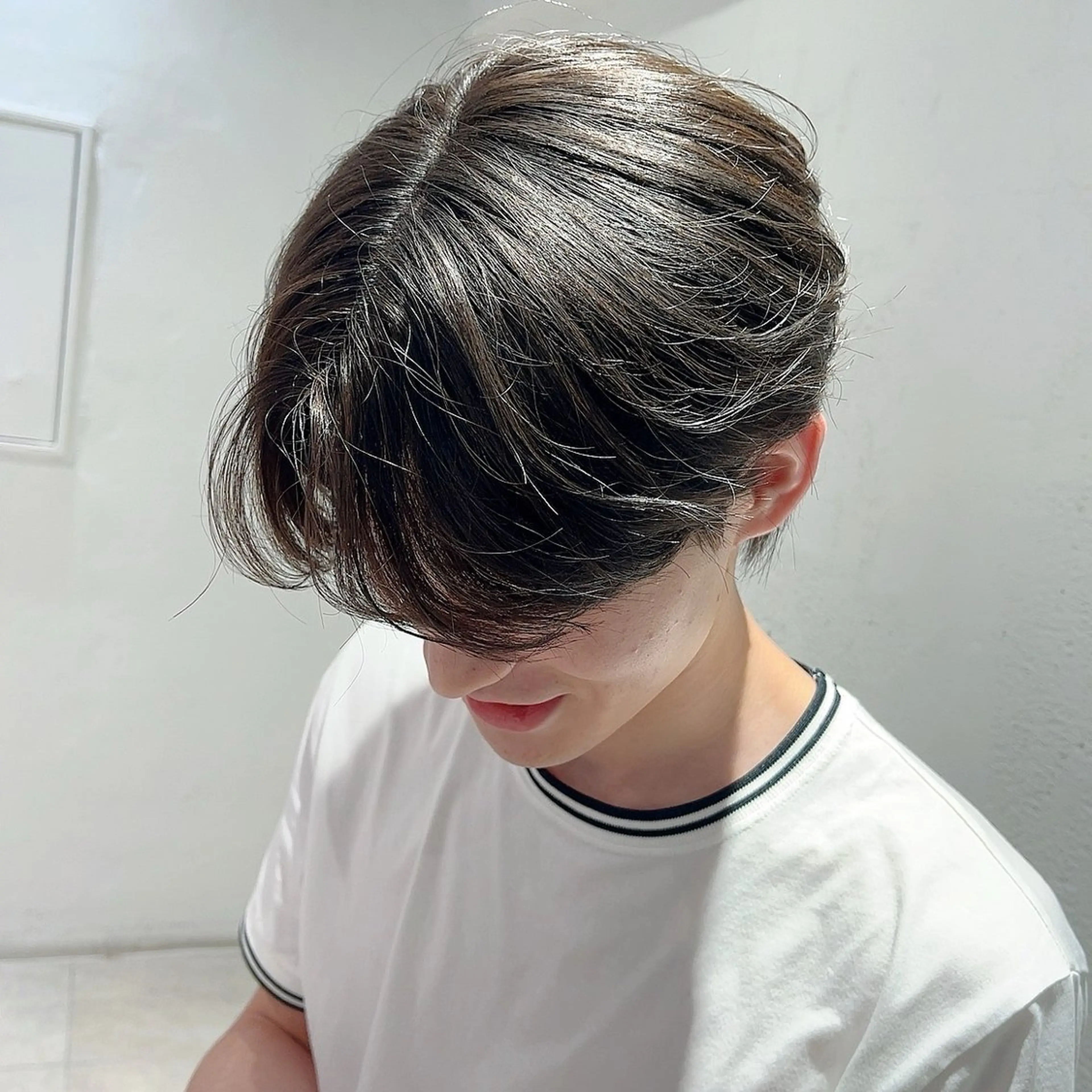 メンズ カット 𝐀𝐲𝐚𝐤𝐚 /艶髪/ストレートのヘアスタイル